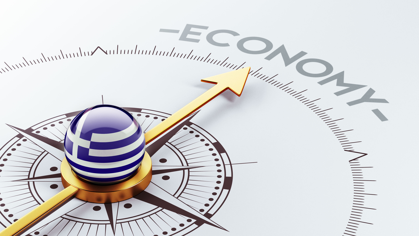 Greece High Resolution Economy Concept