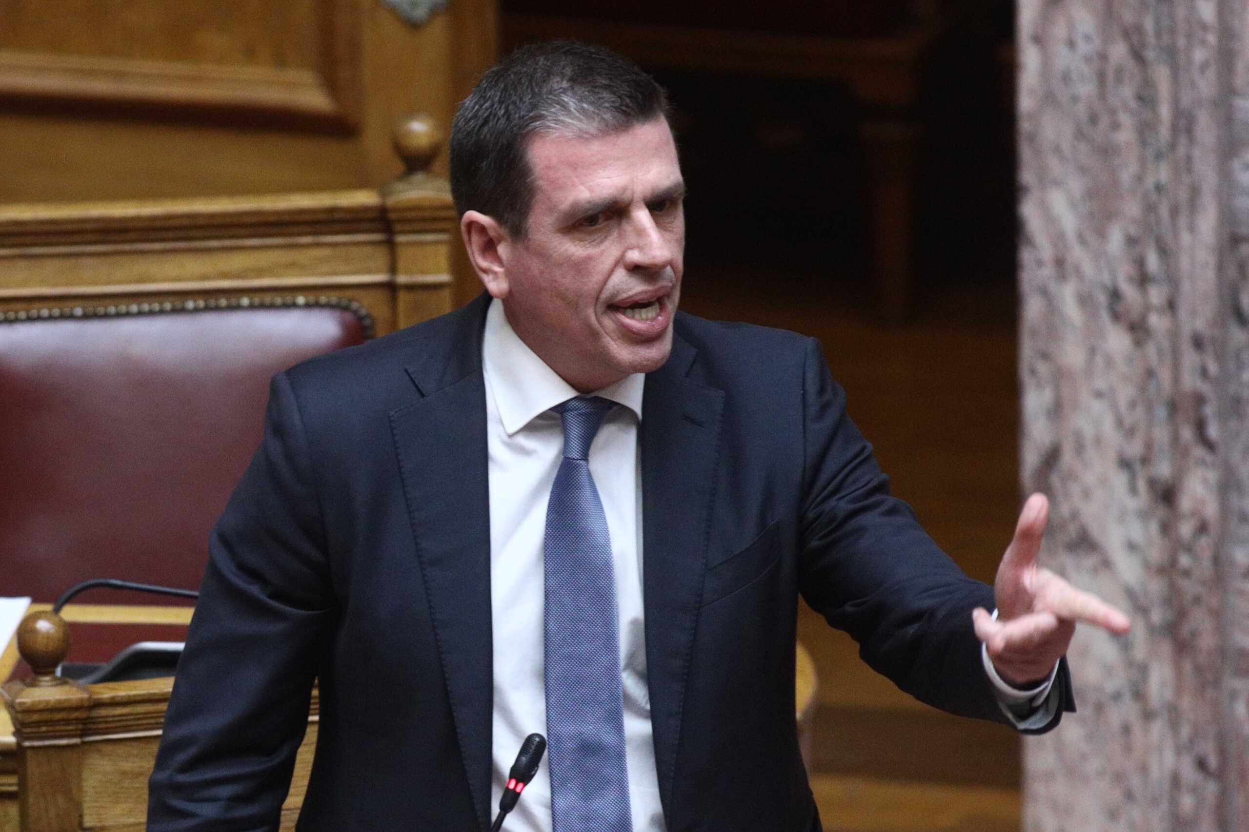 Τέταρτη  ημέρα της συζήτησης στην Ολομέλεια της Βουλής του σχεδίου νόμου του Υπουργείου Εθνικής Οικονομίας και Οικονομικών "Κύρωση του Κρατικού Προϋπολογισμού οικονομικού έτους 2024. Σάββατο 16 Δεκεμβρίου 2023  (ΓΙΑΝΝΗΣ ΠΑΝΑΓΟΠΟΥΛΟΣ