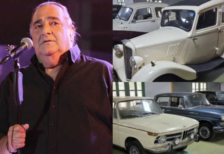 Βασίλης Καρράς: Αυτά είναι τα συλλεκτικά αυτοκίνητα που διατηρούσε στο κτήμα του