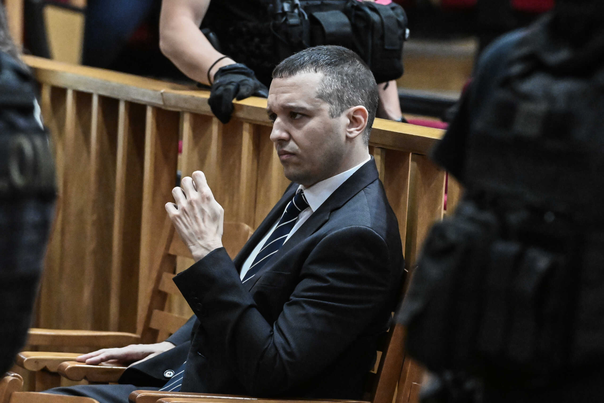 Δίκη της "Χρυσής Αυγής" σε δεύτερο βαθμό στο Εφετείο Αθηνών, Πέμπτη 15 Ιουνίου 2023.
(ΤΑΤΙΑΝΑ ΜΠΟΛΑΡΗ