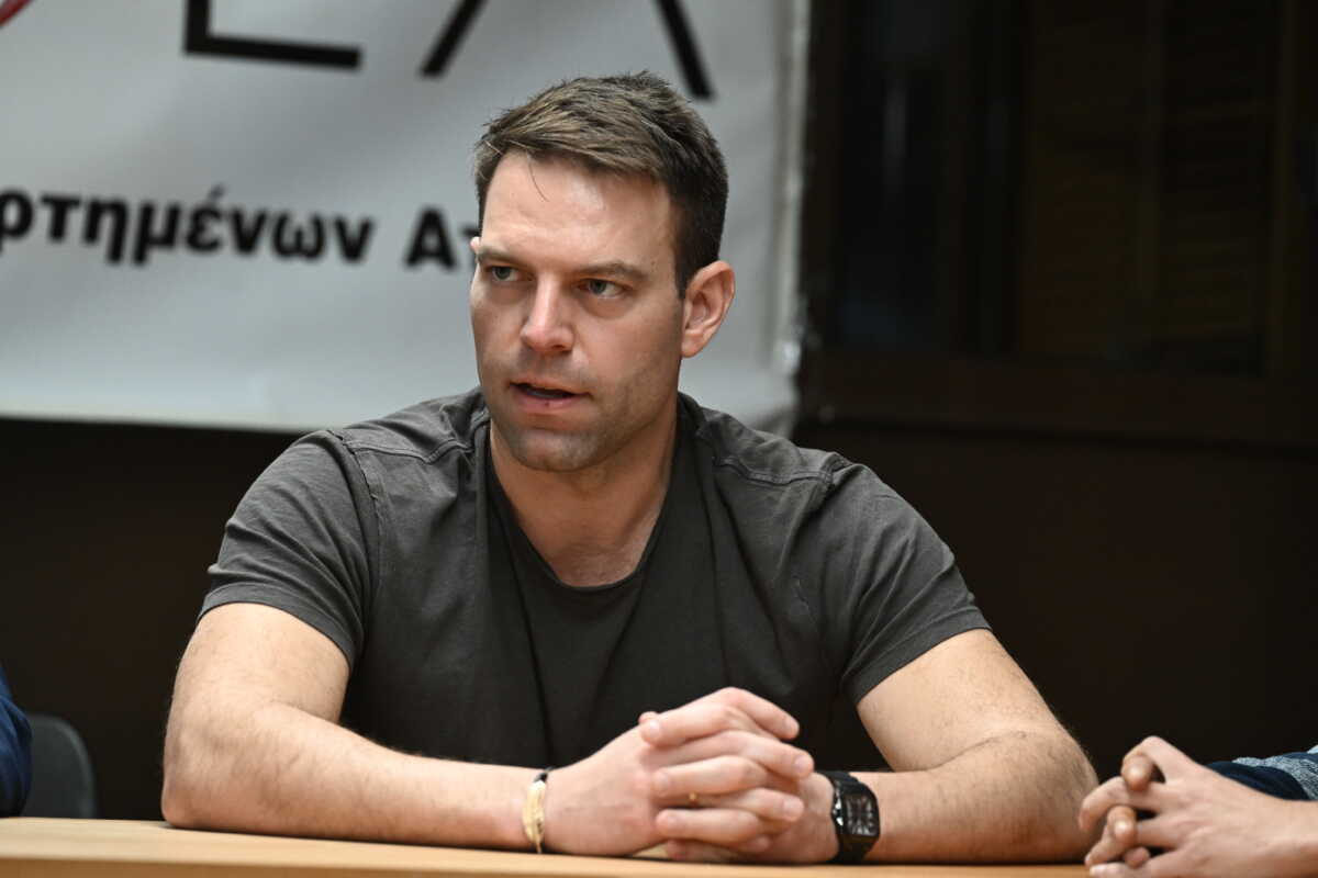 Επίσκεψη του προέδρου του ΣΥΡΙΖΑ - Προοδευτική Συμμαχία Στέφανου Κασσελάκη στο ΚΕΘΕΑ, Παρασκευή 15 Δεκεμβρίου 2023. 
(ΤΑΤΙΑΝΑ ΜΠΟΛΑΡΗ