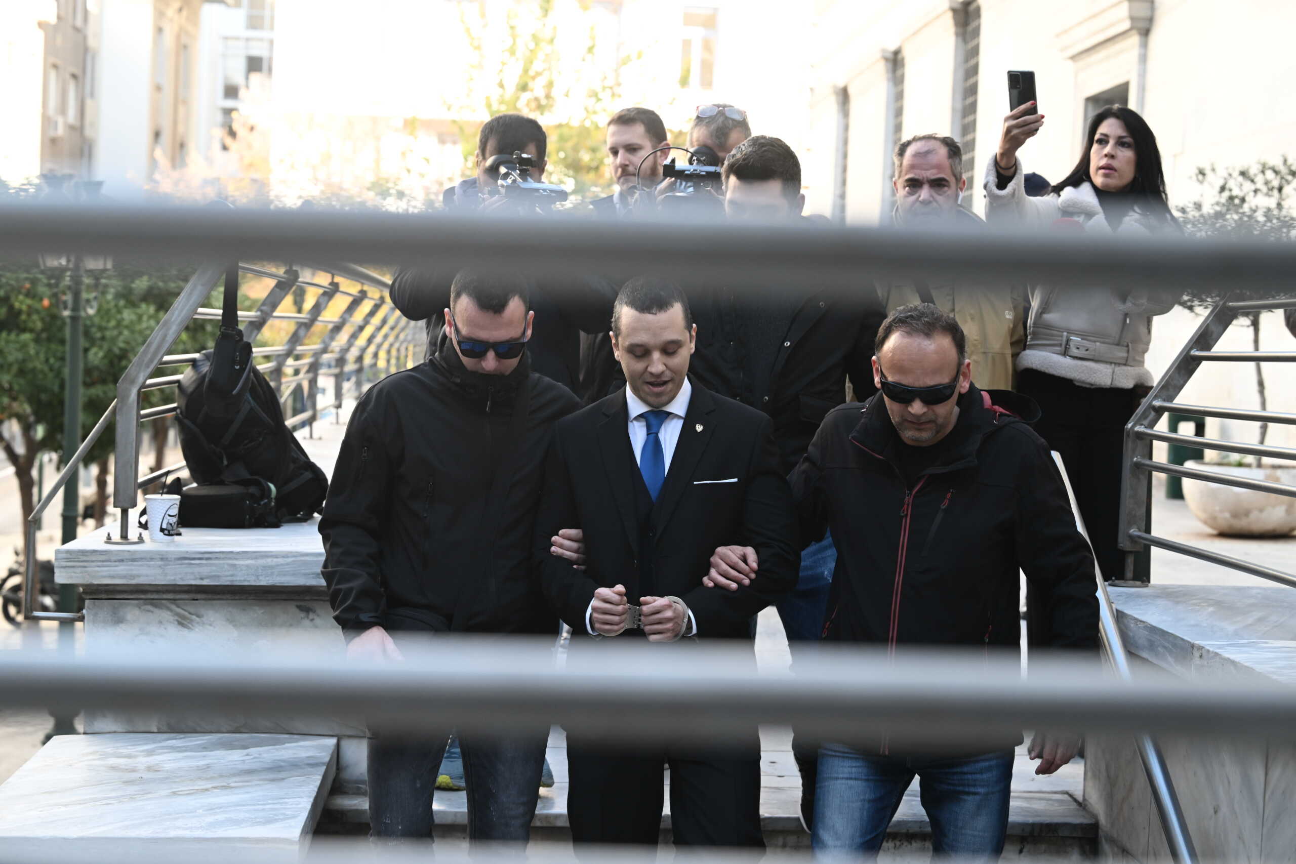 Ορκωμοσία του Ηλία Κασιδιάρη ως δημοτικού συμβούλου στην Αθήνα, Παρασκευή 29 Δεκεμβρίου 2023. 
(ΤΑΤΙΑΝΑ ΜΠΟΛΑΡΗ