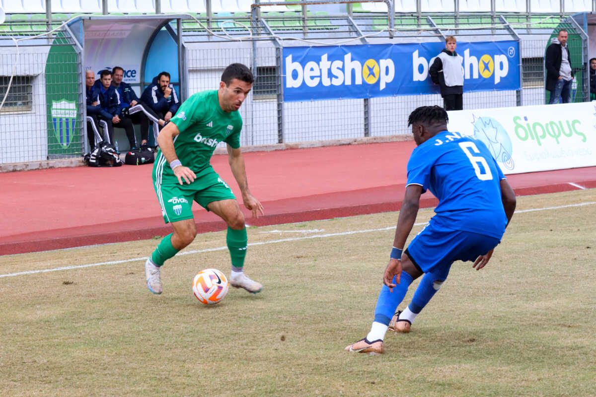 Λεβαδειακός – Νίκη Βόλου 1-1: Στη ρεβάνς θα κριθεί η πρόκριση στο Κύπελλο Ελλάδας