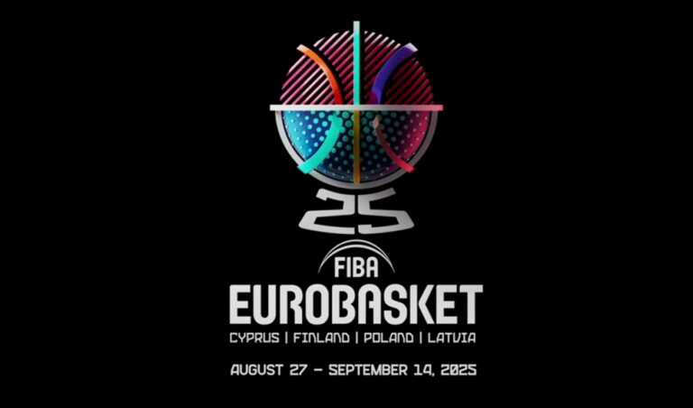 Eurobasket 2025: Παρουσιάστηκε το λογότυπο της διοργάνωσης