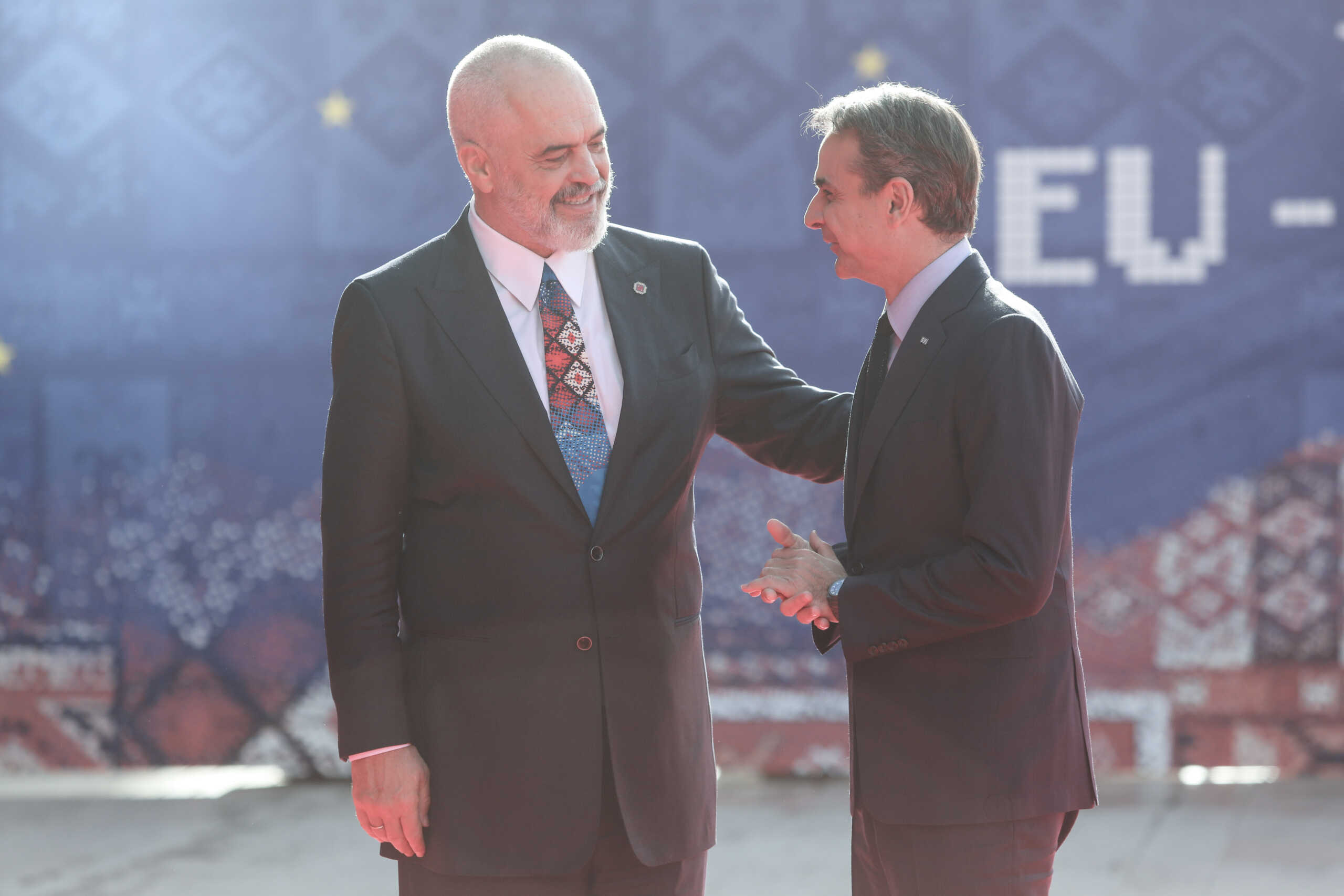 Ο πρωθυπουργός Κυριάκος Μητσοτάκης πραγματοποιεί διήμερη επίσκεψη στην Αλβανία, Τρίτη 6 Δεκεμβρίου 2022  (ΓΡΑΦΕΙΟ ΤΥΠΟΥ ΠΡΩΘΥΠΟΥΡΓΟΥ)