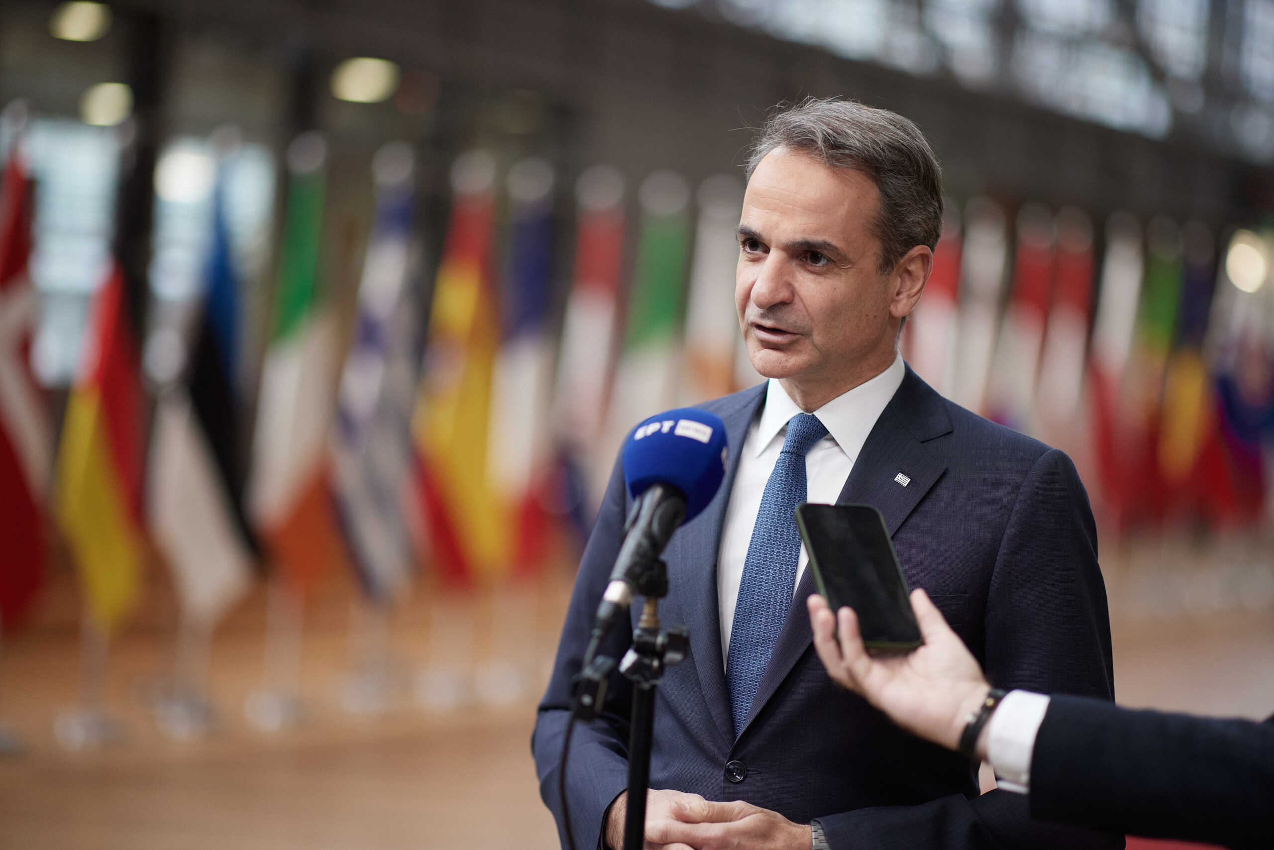 Ο Πρωθυπουργός Κυριάκος Μητσοτάκης στην Σύνοδο του Ευρωπαϊκού Συμβουλίου (2η ΜΕΡΑ) Παρασκευή 15 Δεκεμβρίου 2023 (ΔΗΜΗΤΡΗΣ ΠΑΠΑΜΗΤΣΟΣ