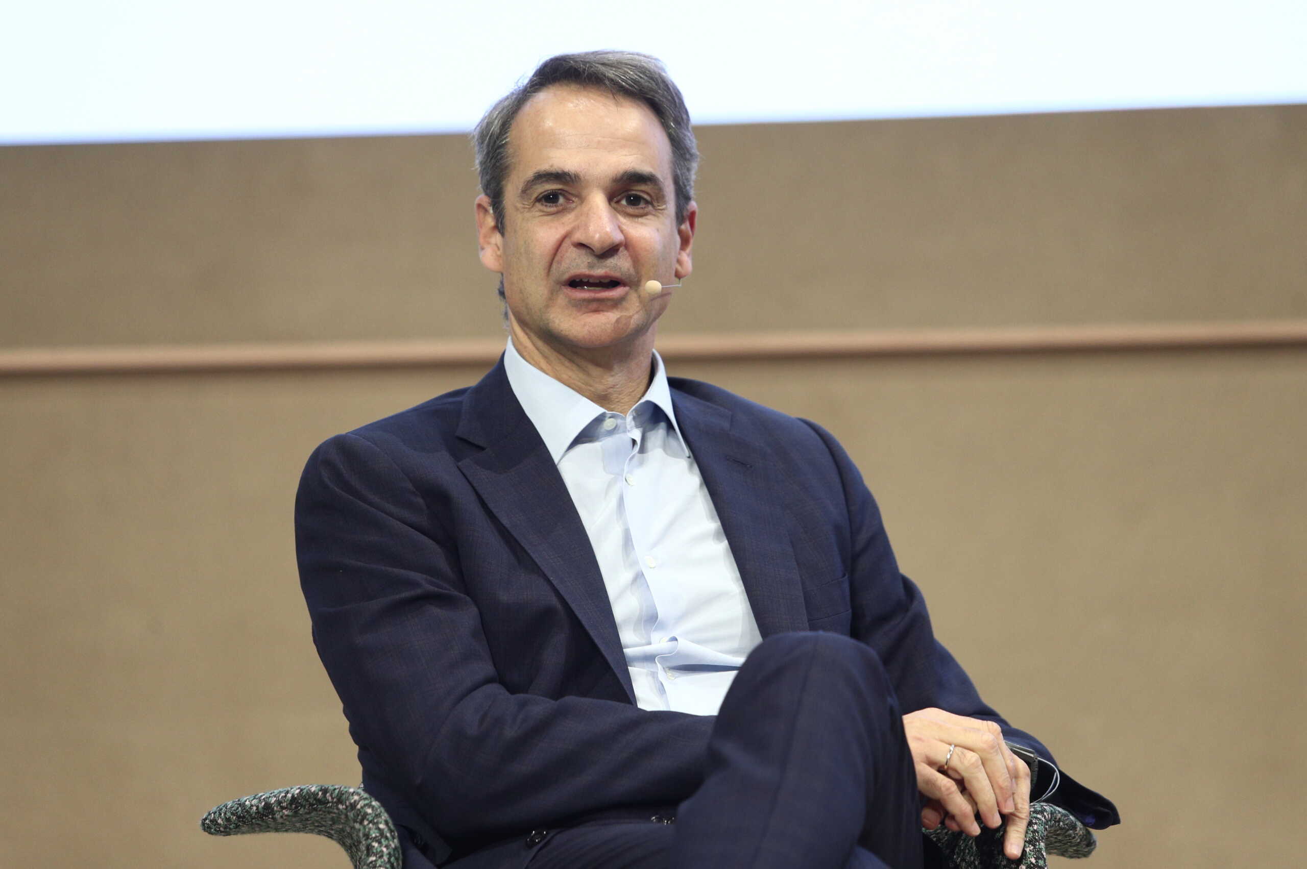 Συζήτηση του Πρωθυπουργού Κυριάκου Μητσοτάκη με τον Yossi Matias, Αντιπρόεδρο Engineering and Research της Google, σε εκδήλωση για τα 15 χρόνια της Google στην Ελλάδα, Πέμπτη 30 Νοεμβρίου 2023. 
(ΣΩΤΗΡΗΣ ΔΗΜΗΤΡΟΠΟΥΛΟΣ