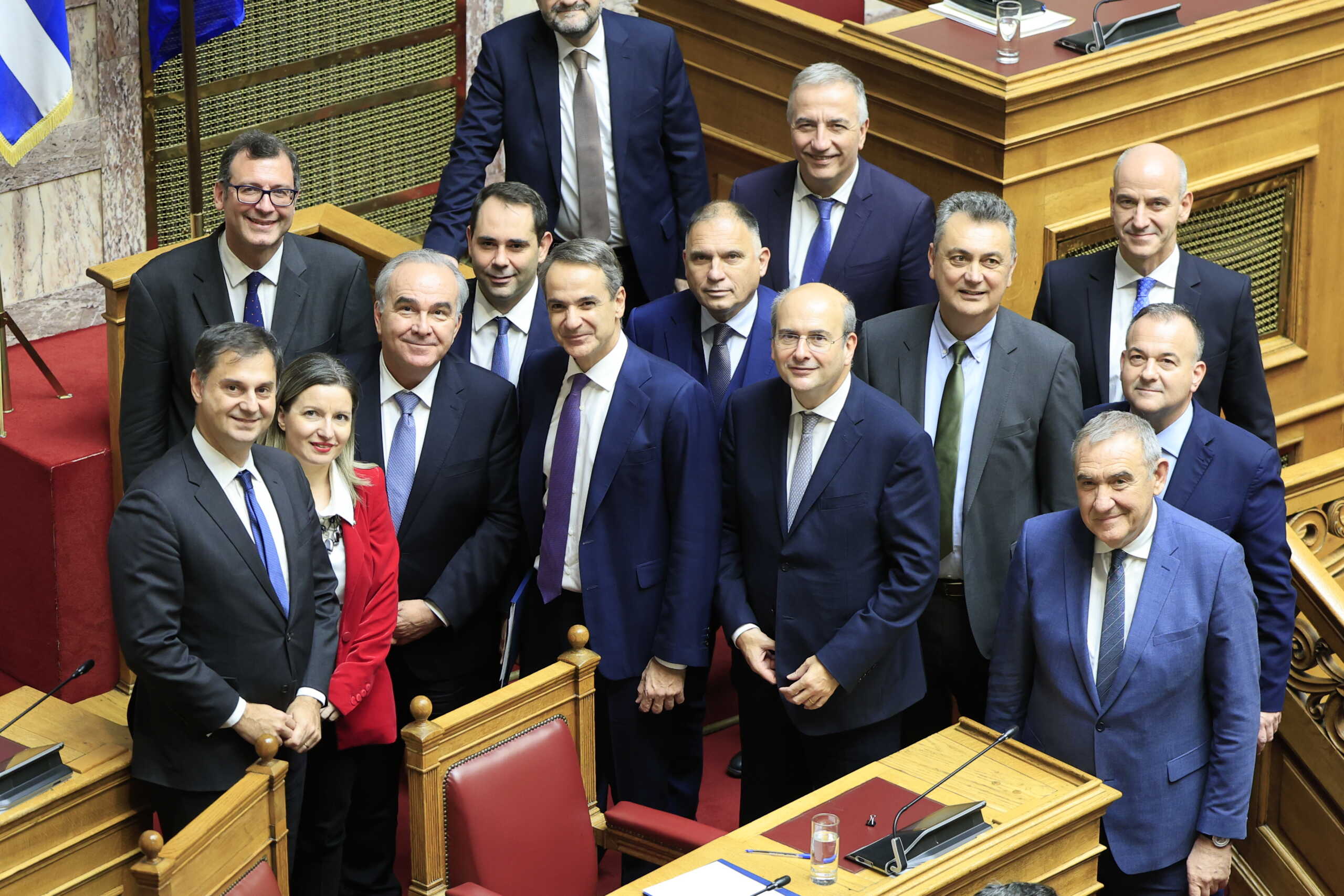 Πέμπτη ημέρα της συζήτησης στην Ολομέλεια της Βουλής του σχεδίου νόμου του Υπουργείου Εθνικής Οικονομίας και Οικονομικών "Κύρωση του Κρατικού Προϋπολογισμού οικονομικού έτους 2024", Κυριακή 17 Δεκεμβρίου 2023 
(ΓΙΩΡΓΟΣ ΚΟΝΤΑΡΙΝΗΣ