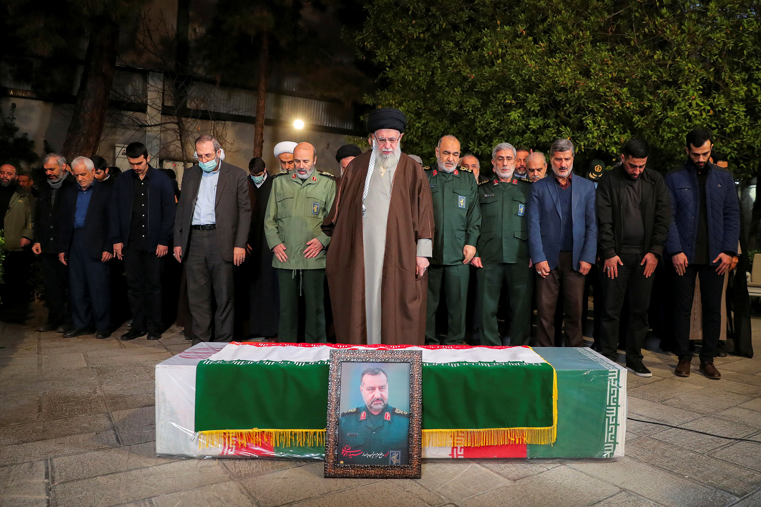 ιράν,κηδεία,στρατηγός,ισραήλ