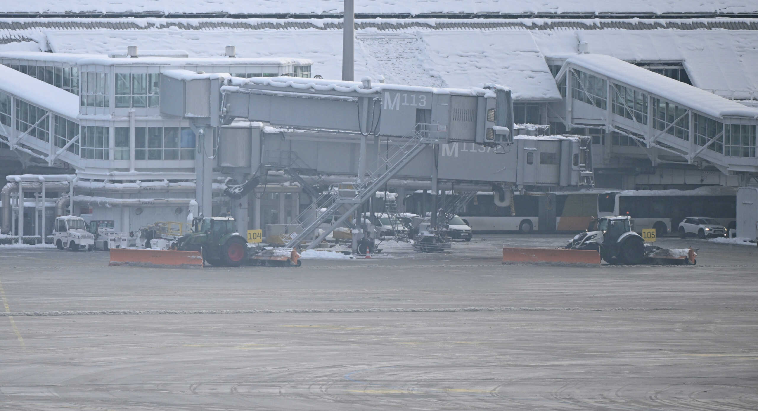 Γερμανία: Κλειστό και πάλι το αεροδρόμιο του Μονάχου – Καμία πτήση έως το μεσημέρι