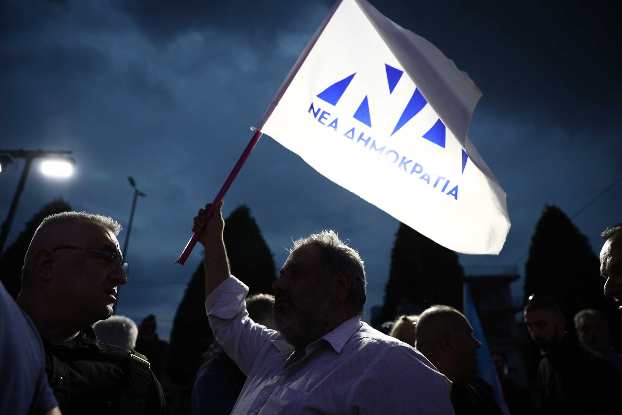 Ανακοίνωση των αποτελεσμάτων των εθνικών εκλογών στα κεντρικά γραφεία της Νέας Δημοκρατίας στην οδό Πειραιώς, Κυριακή 21 Μαΐου 2023.
(ΒΑΣΙΛΗΣ ΡΕΜΠΑΠΗΣ