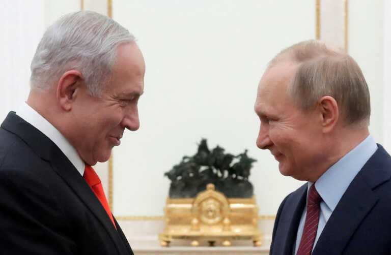 Ο Νετανιάχου εξέφρασε τη δυσαρέσκειά του στον Πούτιν για τις ρωσικές θέσεις για την Γάζα
