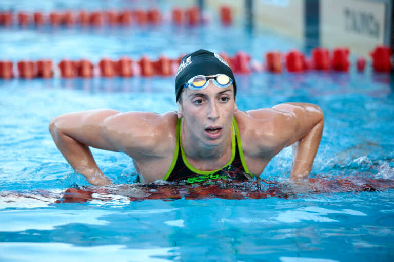 Η Άννα Ντουντουνάκη προκρίθηκε στον τελικό των 100 μέτρων πεταλούδα στο παγκόσμιο πρωτάθλημα κολύμβησης