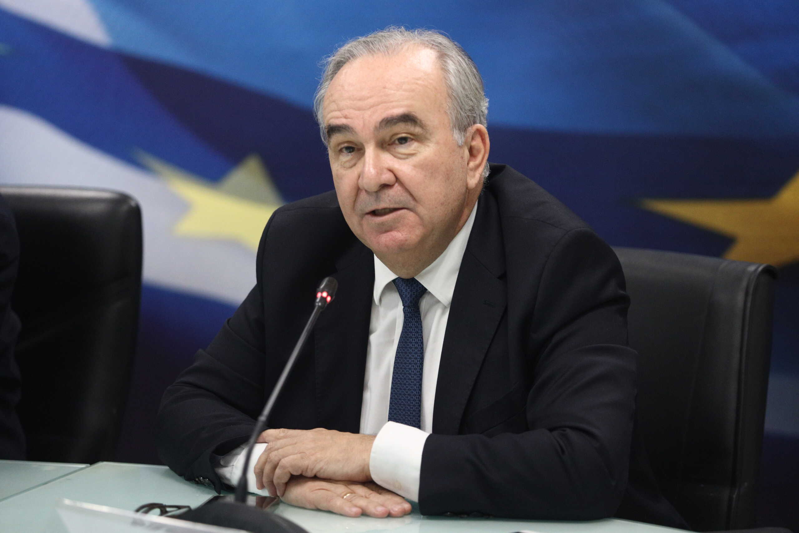 Τελετή υπογραφής Μνημονίου Συνεργασίας μεταξύ Attica Group και του Ομίλου Εταιρειών ONEX, στο υπουργείο Ανάπτυξης Παρασκευή 15 Δεκεμβρίου 2023. Το Μνημόνιο Συνεργασίας συνολικού προϋπολογισμού 1 δισ. ευρώ, αφορά το πλαίσιο συνεργασίας 10 ετών για την εκτέλεση του ναυπηγικού προγράμματος εκσυγχρονισμού του στόλου της Attica Group καθώς και των θυγατρικών της που αναλαμβάνει να φέρει σε πέρας ο Όμιλος ONEX στις εγκαταστάσεις του στα Ναυπηγεία Ελευσίνας και Σύρου.
(ΓΙΑΝΝΗΣ ΠΑΝΑΓΟΠΟΥΛΟΣ