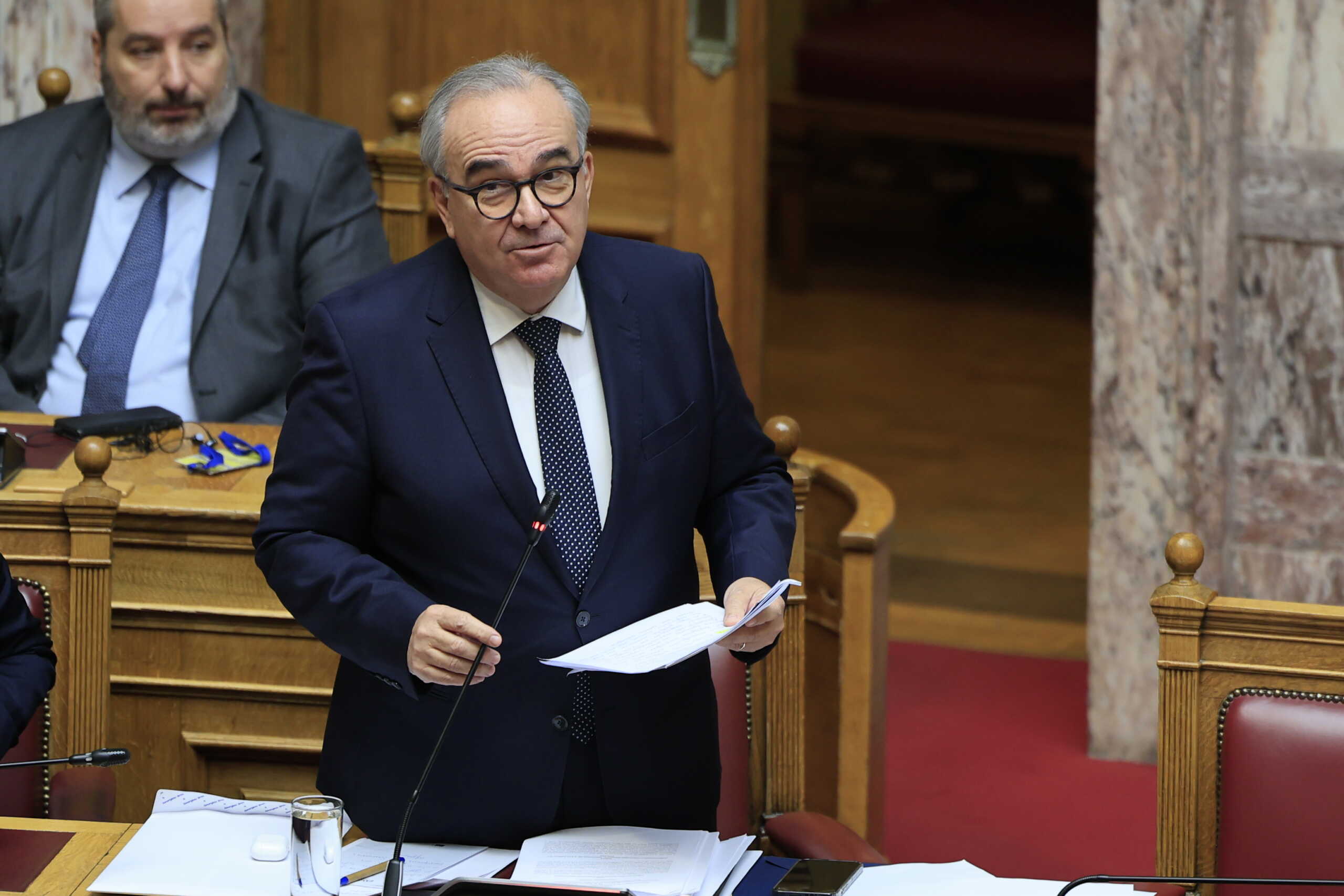 Συζήτηση για δεύτερη ημέρα στην Ολομέλεια της Βουλής, των άρθρων και του συνόλου του σχεδίου νόμου "Οργανωτικές και διαδικαστικές διατάξεις για την ανάπτυξη, παρεμβάσεις για την ενίσχυση της δίκαιης αναπτυξιακής μετάβασης και άλλες επείγουσες διατάξεις", Τετάρτη 20 Δεκεμβρίου 2023.
(ΓΙΩΡΓΟΣ ΚΟΝΤΑΡΙΝΗΣ