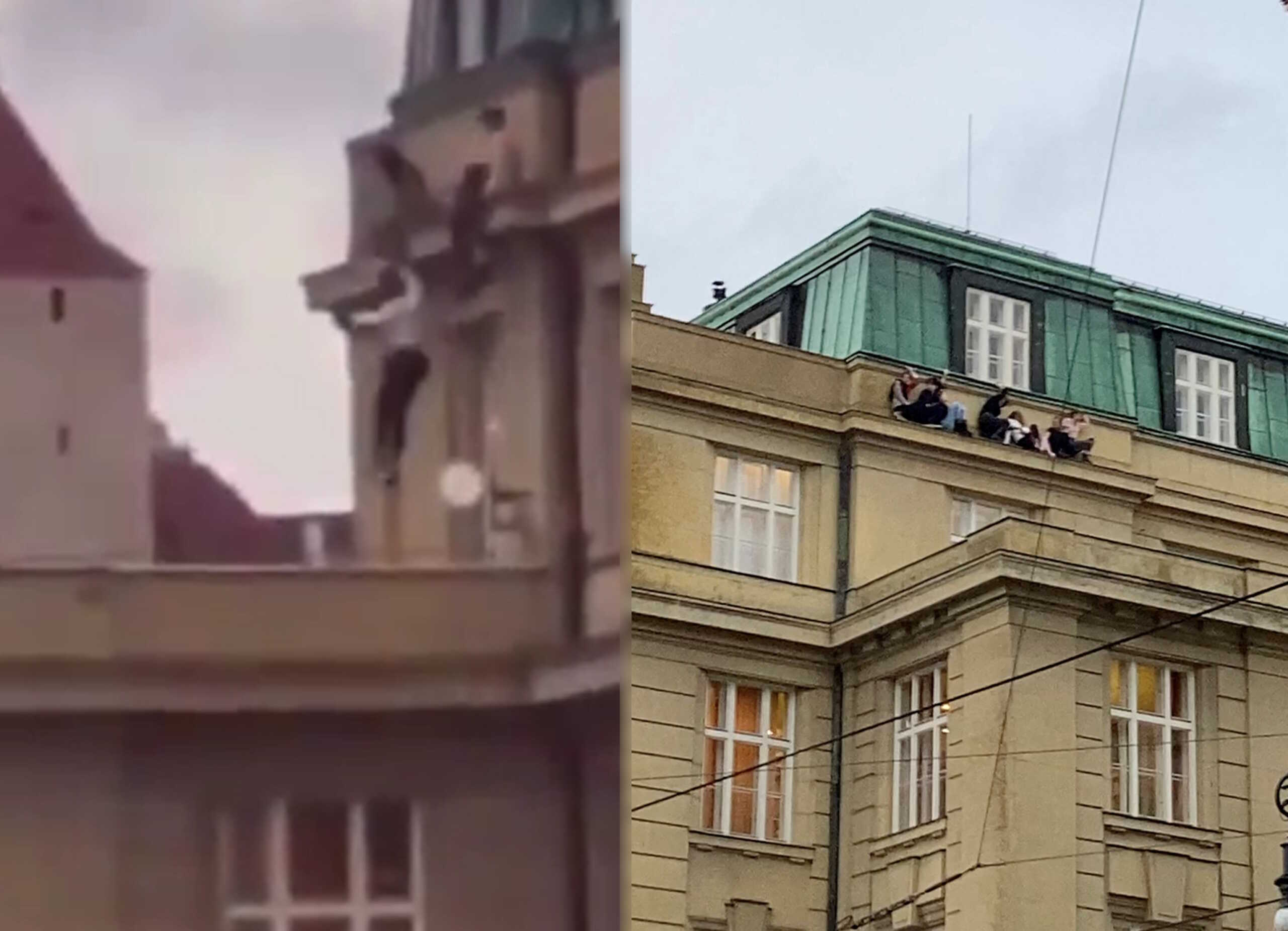 Μακελειό στην Πράγα: Φοιτητές πηδούσαν από το παράθυρο για να ξεφύγουν από τον 24χρονο – Όλα τα ντοκουμέντα
