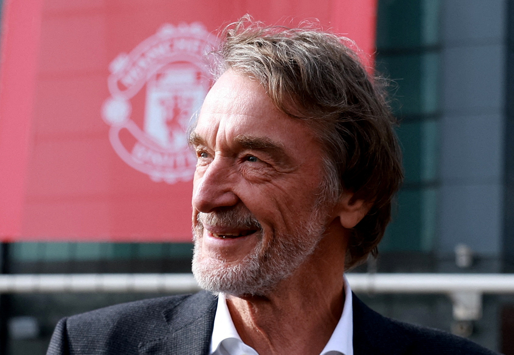 FILE PHOTO: Ineos chairman Jim Ratcliffe is pictured at Old Trafford in Manchester, Britain, March 17, 2023 REUTERS