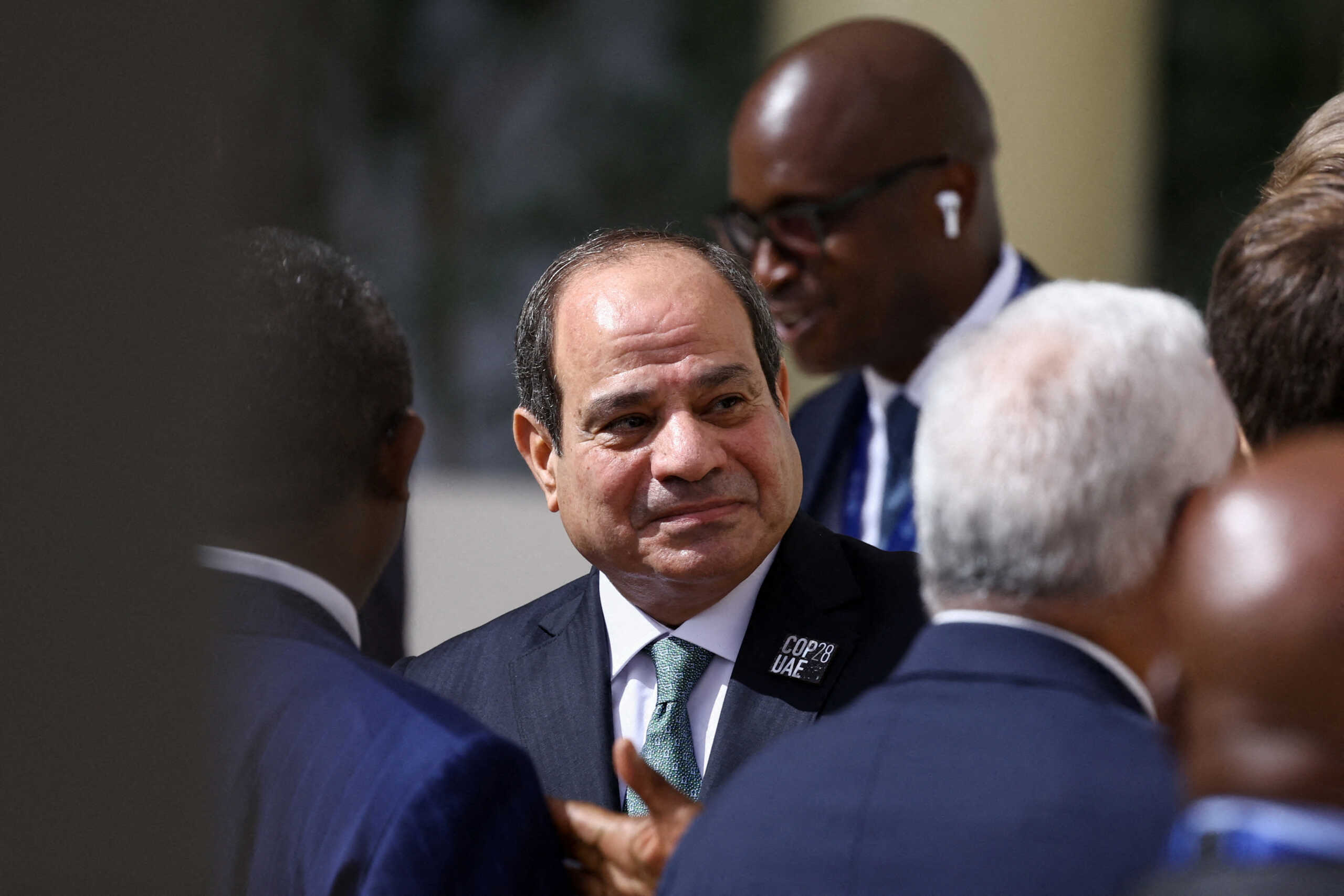 Egyptian President Abdel Fattah al-Sisi attends the United Nations Climate Change Conference (COP28) in Dubai, United Arab Emirates, December 1, 2023. REUTERS