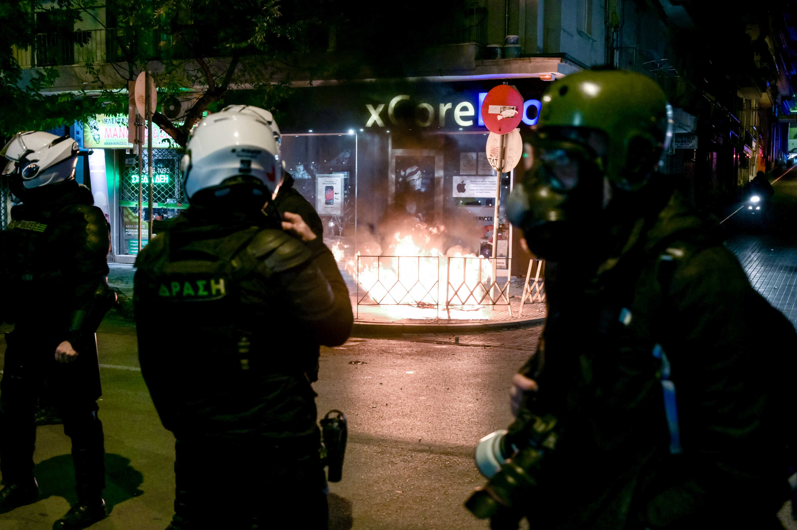 Θεσσαλονίκη: 16 συλλήψεις για τα επεισόδια μετά την πορεία για την επέτειο της δολοφονίας Γρηγορόπουλου