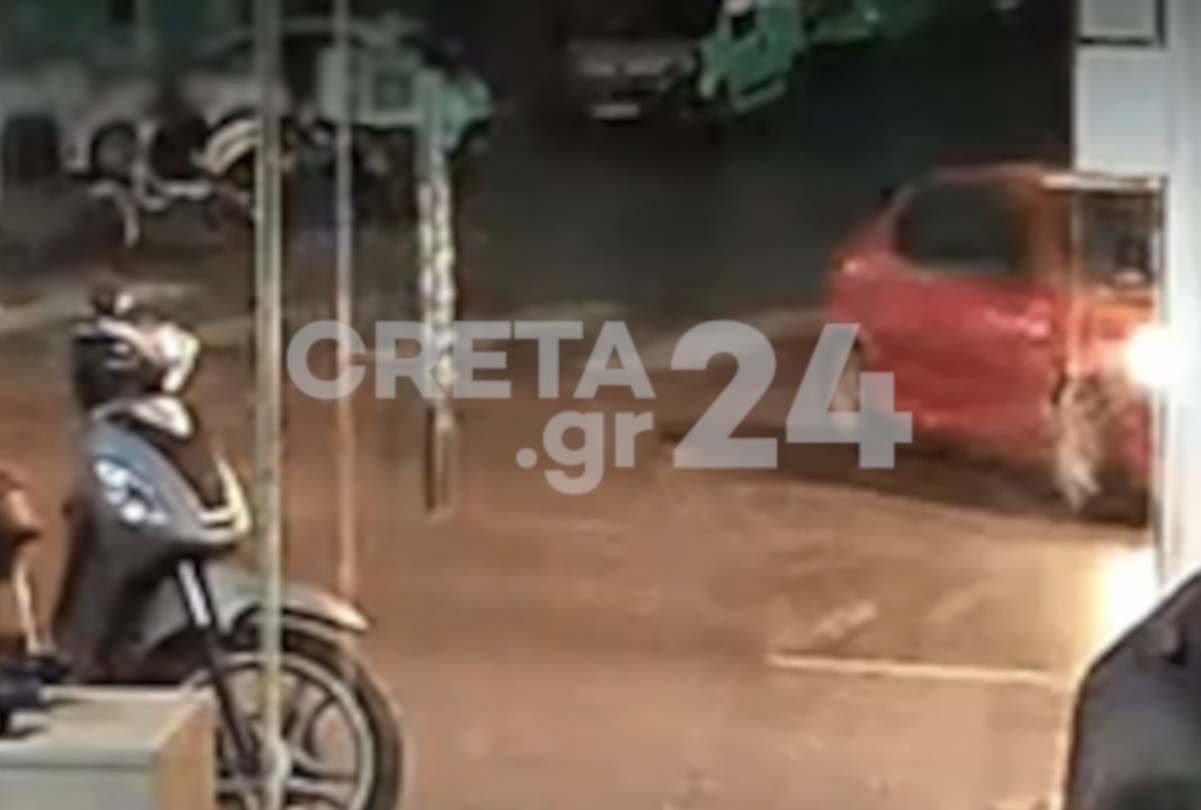 Ηράκλειο: Βίντεο ντοκουμέντο από το τροχαίο με τον 23χρονο Μαρίνο που βρήκε τραγικό θάνατο