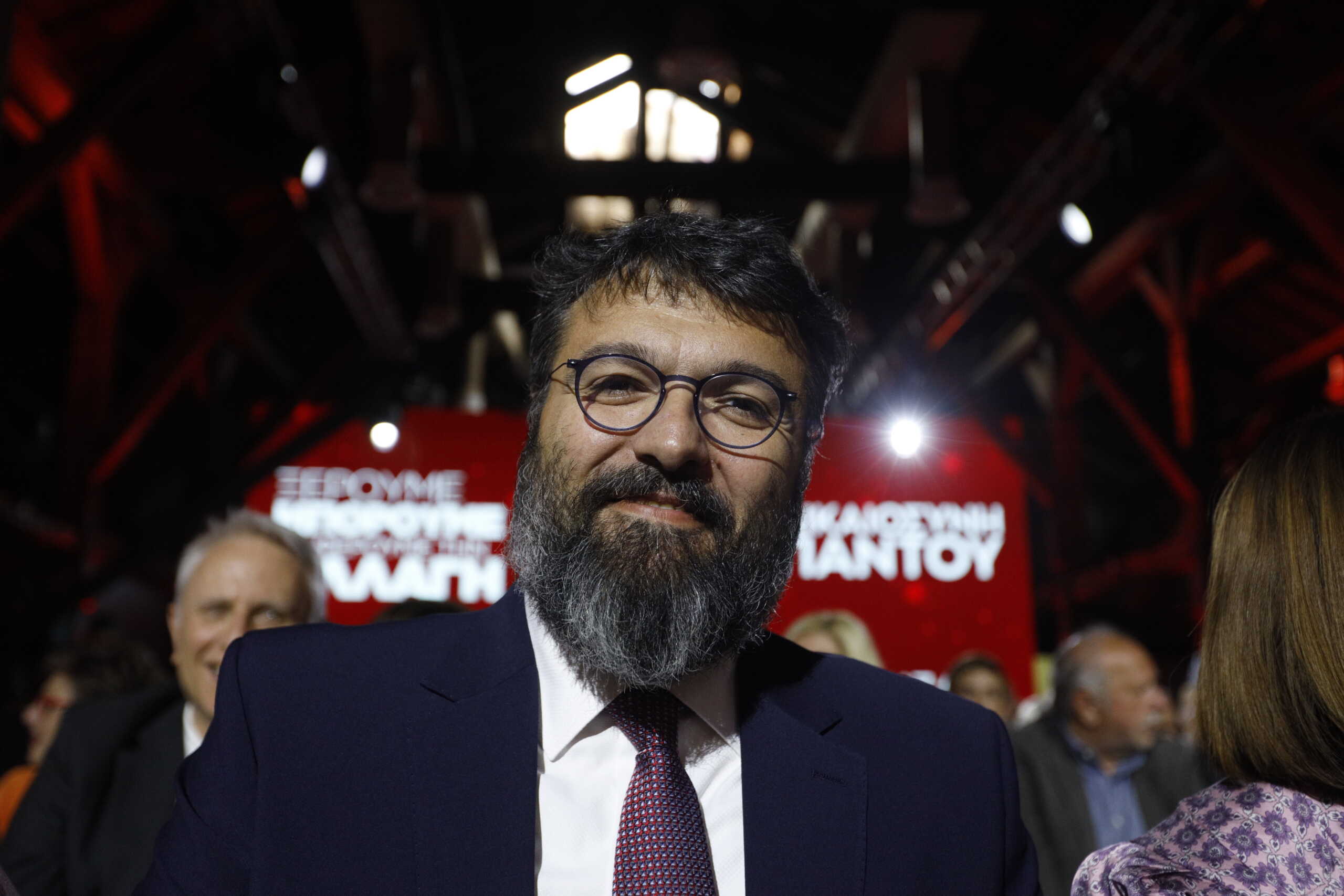 Παρουσίαση σε ειδική εκδήλωση από τον πρόεδρο του ΣΥΡΙΖΑ Προοδευτική Συμμαχία Αλέξη Τσίπρα,  του προγράμματος διακυβέρνησης του κόμματος για την επόμενη τετραετία ενόψει των εκλογών, Τετάρτη 3 Μαΐου 2023.
(ΓΙΩΡΓΟΣ ΚΟΝΤΑΡΙΝΗΣ
