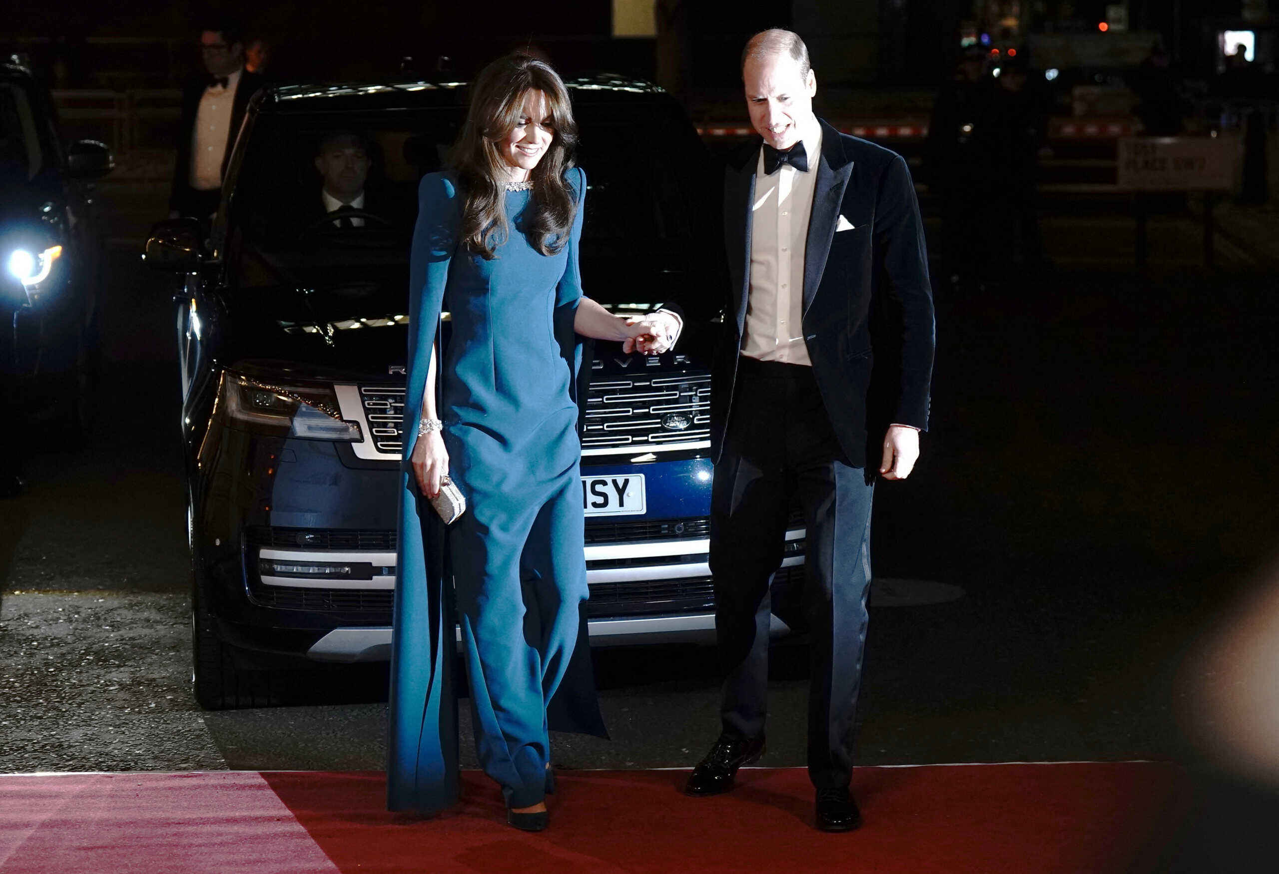 Britain's William, Prince of Wales and Catherine, Princess of Wales arrive for the Royal Variety Performance at the Royal Albert Hall, London, Britain November 30, 2023. Aaron Chown