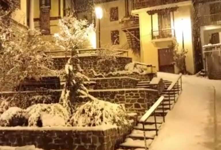 Τα χιόνια έφεραν εικόνες από καρτ ποστάλ σε Χαλκιδική, Θεσσαλονίκη και Νυμφαίο - Δείτε τα βίντεο