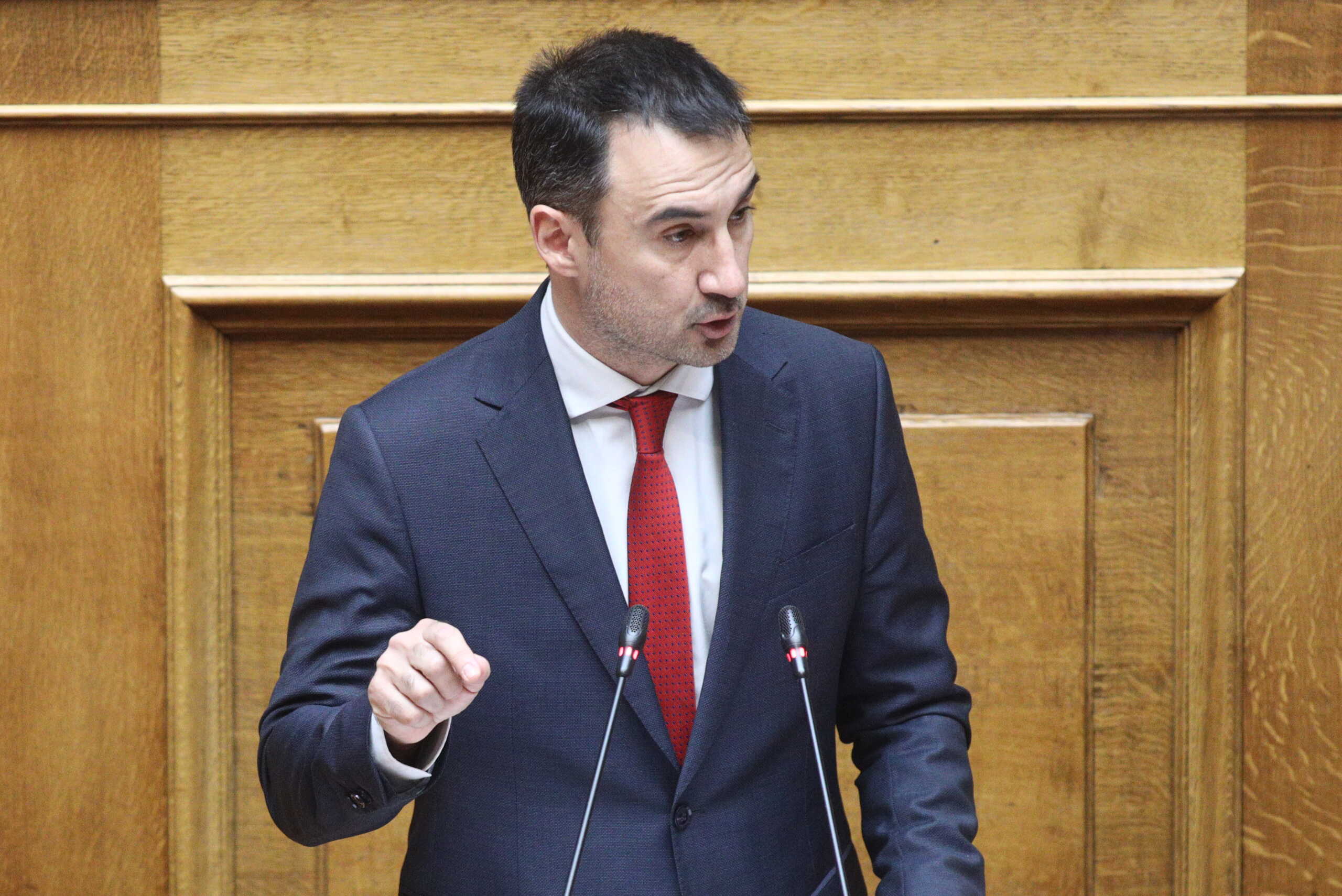 Πέμπτη ημέρα της συζήτησης στην Ολομέλεια της Βουλής του σχεδίου νόμου του Υπουργείου Εθνικής Οικονομίας και Οικονομικών "Κύρωση του Κρατικού Προϋπολογισμού οικονομικού έτους 2024", Κυριακή 17 Δεκεμβρίου 2023 
(ΓΙΑΝΝΗΣ ΠΑΝΑΓΟΠΟΥΛΟΣ