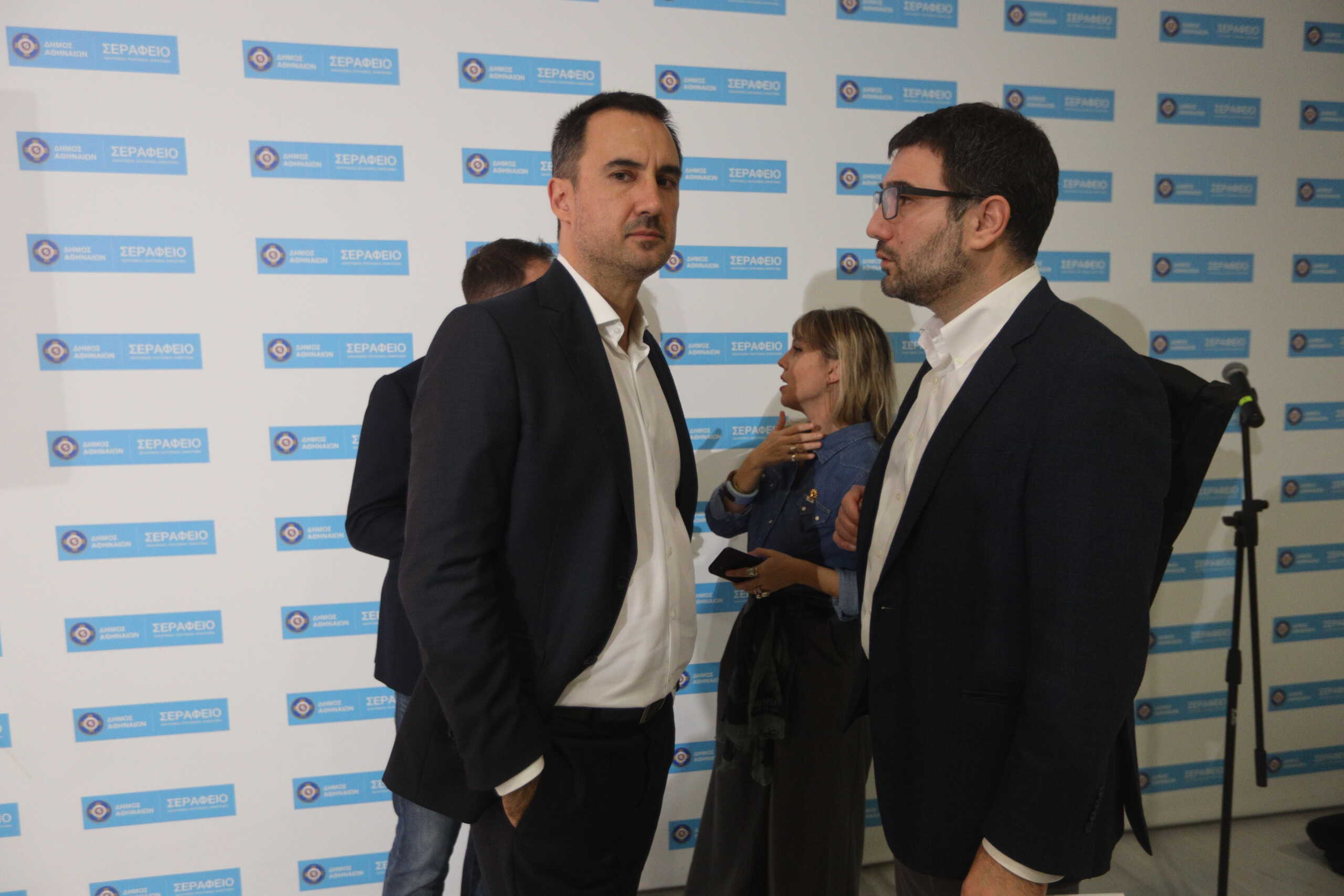 Παρουσίαση του νέου φορέα και του ονόματος της νέας Κοινοβουλευτικής Ομάδας που συγκρότησαν οι 11 βουλευτές που αποχώρησαν από τον ΣΥΡΙΖΑ σε εκδήλωση στο Σεράφειο του Δήμου Αθηναίων, Δευτέρα 4 Δεκεμβρίου 2023.
(ΓΙΑΝΝΗΣ ΠΑΝΑΓΟΠΟΥΛΟΣ