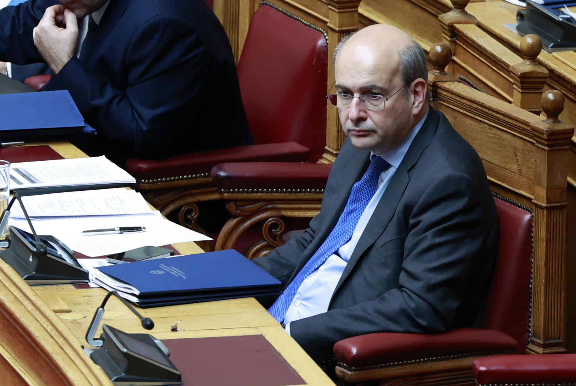 Συζήτηση στην Ολομέλεια της Βουλής, των άρθρων και του συνόλου του σχεδίου νόμου "Μέτρα για τον περιορισμό της φοροδιαφυγής", Τετάρτη 6 Δεκεμβρίου 2023. 
(ΓΙΩΡΓΟΣ ΚΟΝΤΑΡΙΝΗΣ