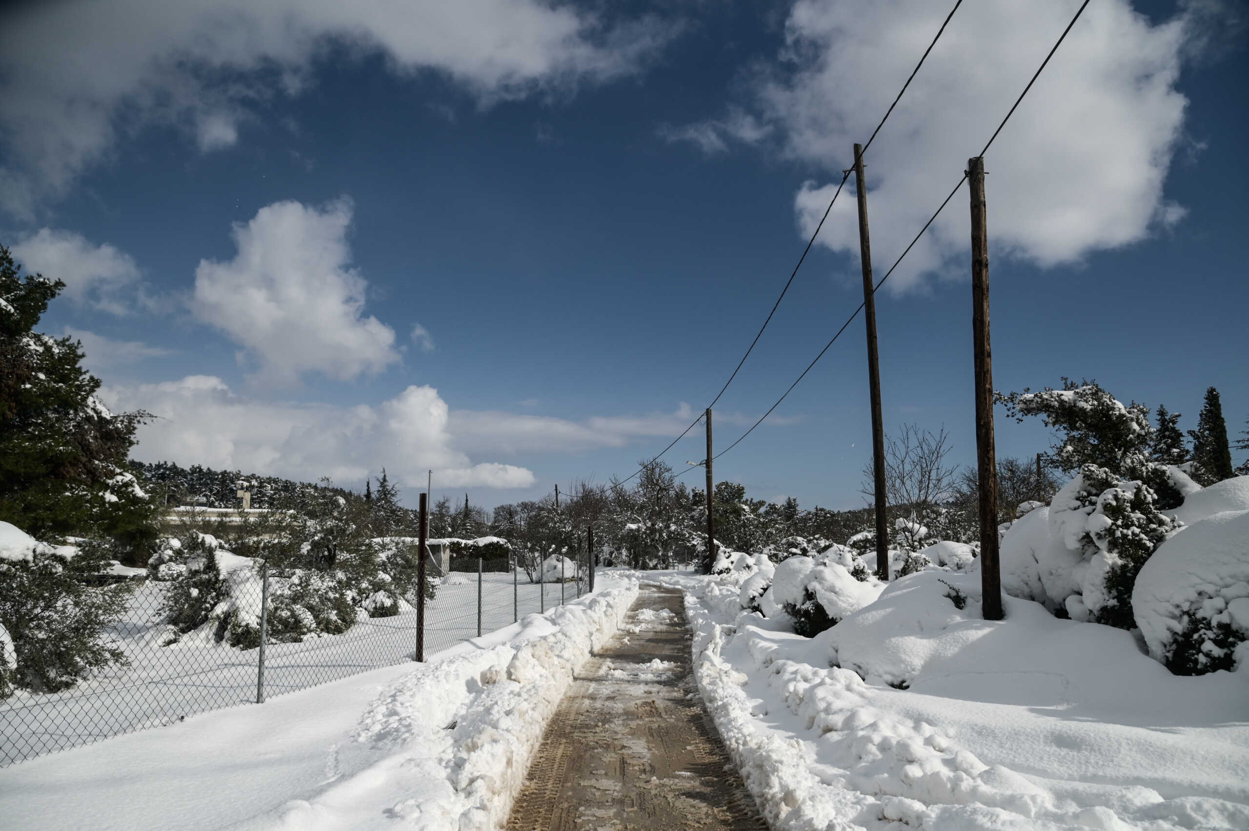 ΚΑΚΟΚΑΙΡΙΑ "ΜΠΑΡΜΠΑΡΑ"- ΧΙΟΝΙΑ ΣΤΗ ΡΟΔΟΠΟΛΗ ΤΟΥ ΔΗΜΟΥ ΔΙΟΝΥΣΟΥ (ΜΙΧΑΛΗΣ ΚΑΡΑΓΙΑΝΝΗΣ