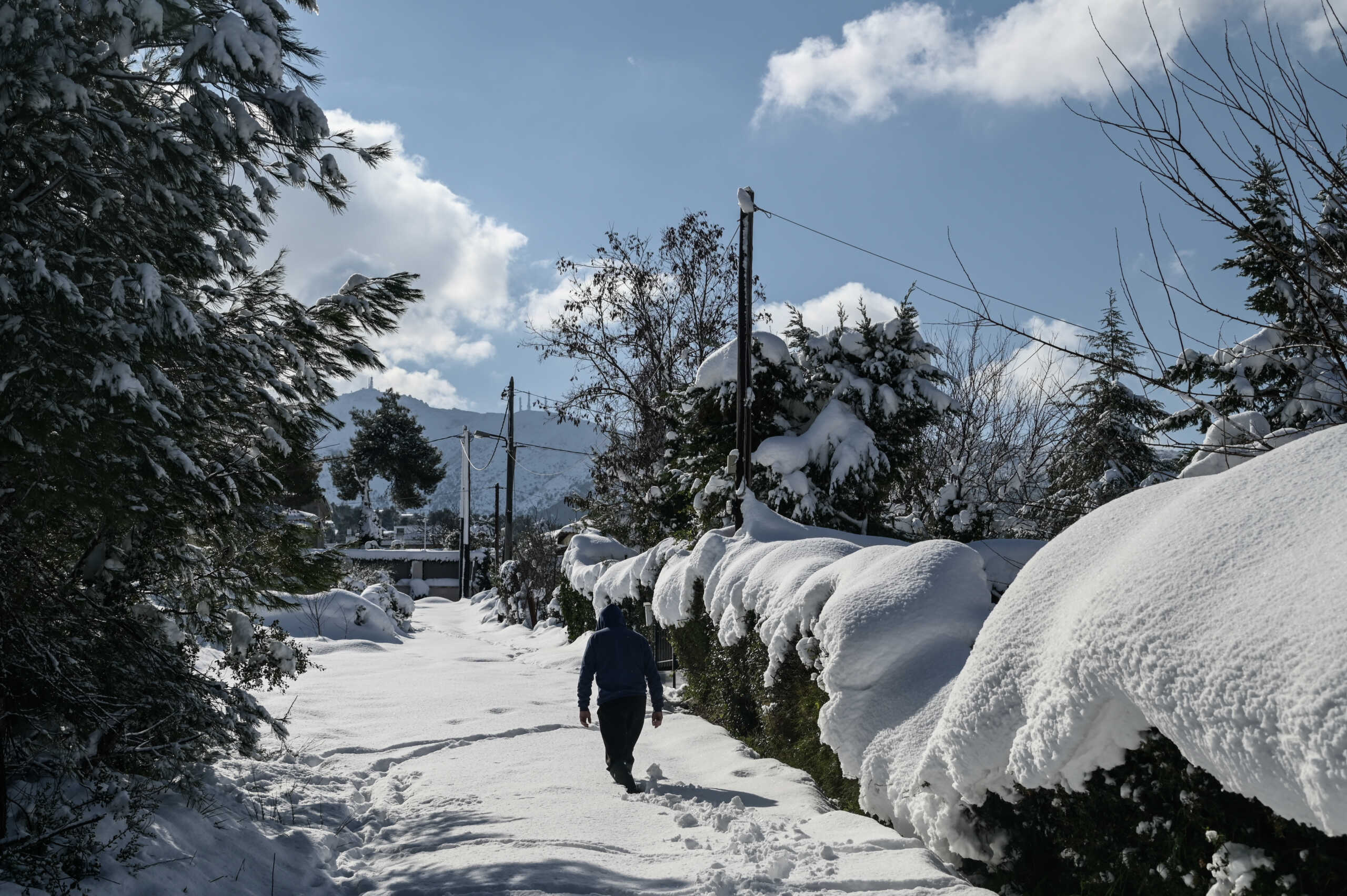 ΚΑΚΟΚΑΙΡΙΑ "ΜΠΑΡΜΠΑΡΑ"- ΧΙΟΝΙΑ ΣΤΗ ΡΟΔΟΠΟΛΗ ΤΟΥ ΔΗΜΟΥ ΔΙΟΝΥΣΟΥ (ΜΙΧΑΛΗΣ ΚΑΡΑΓΙΑΝΝΗΣ