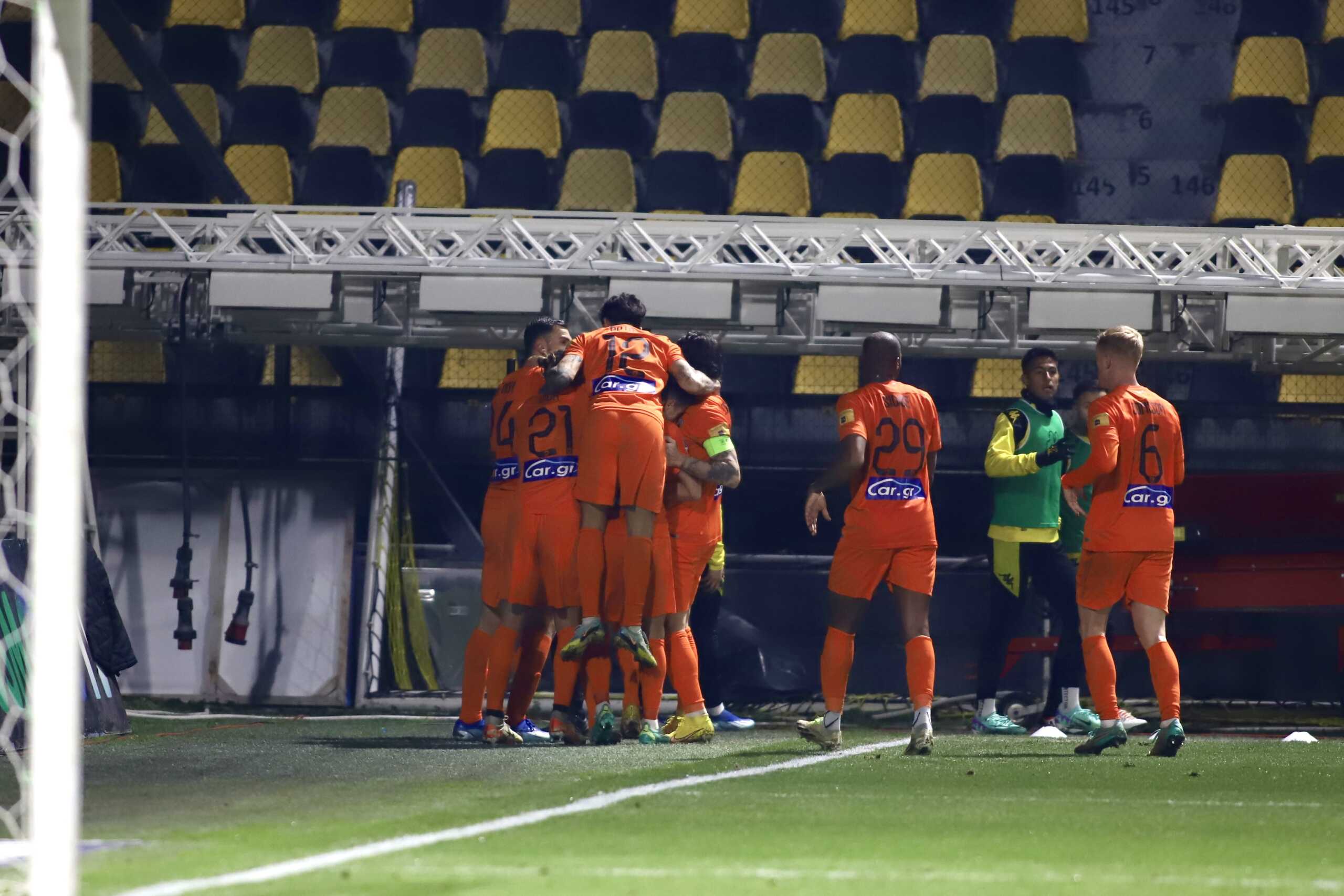 Άρης – ΑΕΚ: Το γκολ του Γκατσίνοβιτς με το οποίο έγινε το 0-1 στο παιχνίδι Κυπέλλου