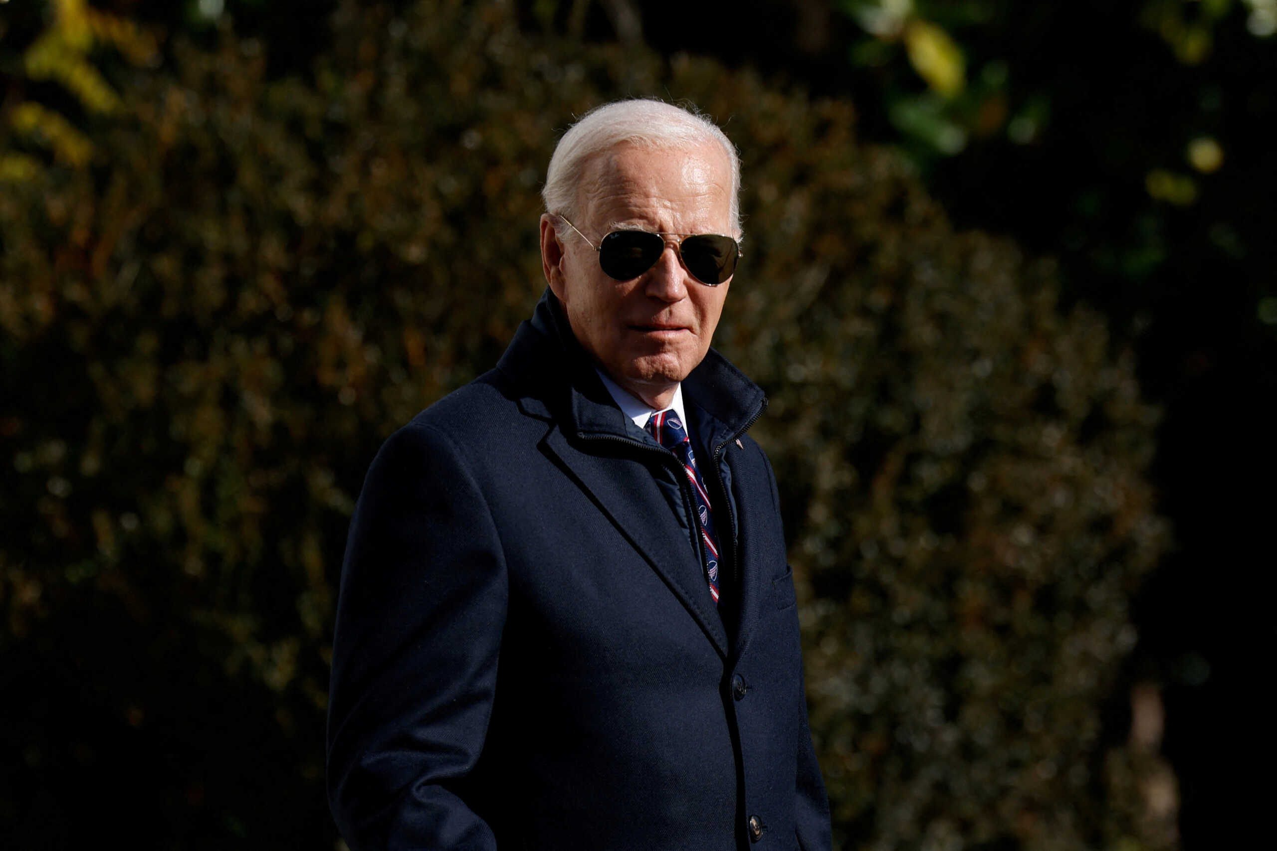 U.S. President Joe Biden departs the White House in Washington, U.S., January 5, 2024. REUTERS