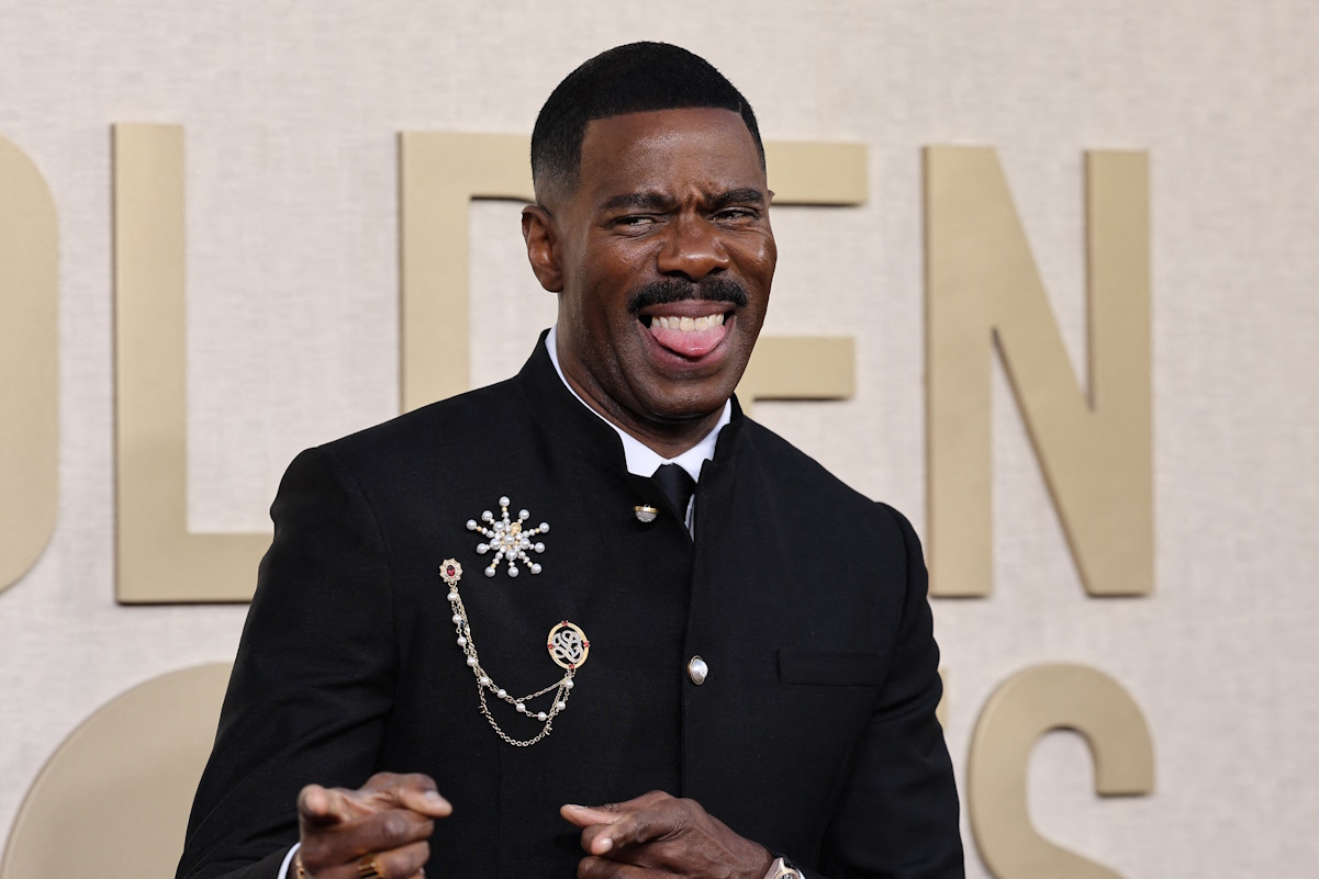 Colman Domingo attends the 81st Annual Golden Globe Awards in Beverly Hills, California, U.S., January 7, 2024. REUTERS