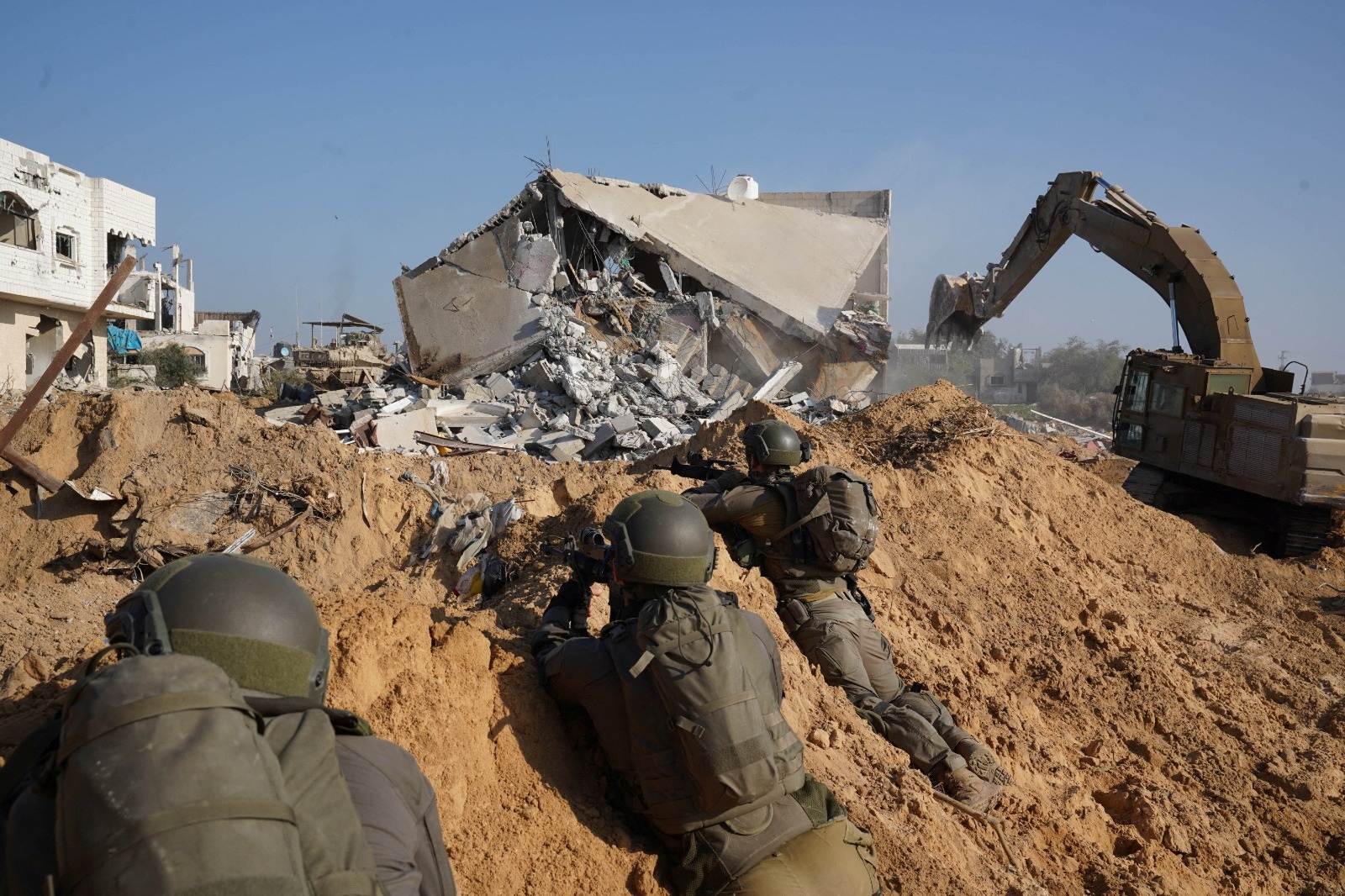 Four other Israeli soldiers were killed
