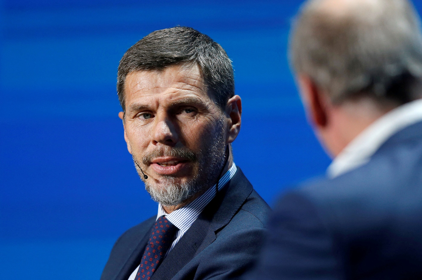 FILE PHOTO: Zvonimir Boban, Fifa Deputy Secretary General gestures during the Dubai International Sports Conference in Dubai, UAE January 2, 2019. REUTERS