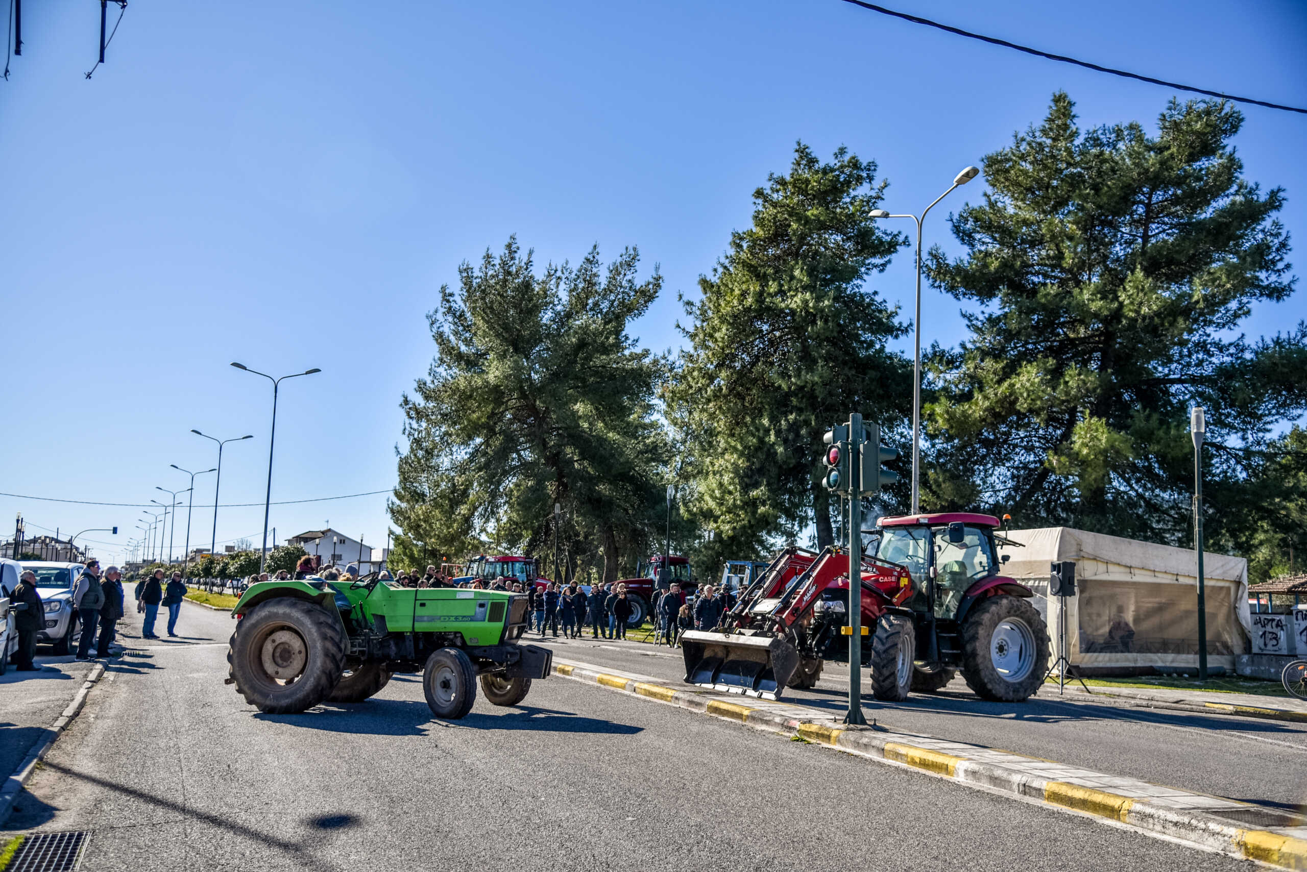 Κινητοποίηση αγροτών στο Λούρο Πρέβεζας. Κυριακή 28 Ιανουαρίου 2024  (ΓΙΩΡΓΟΣ ΕΥΣΤΑΘΙΟΥ
