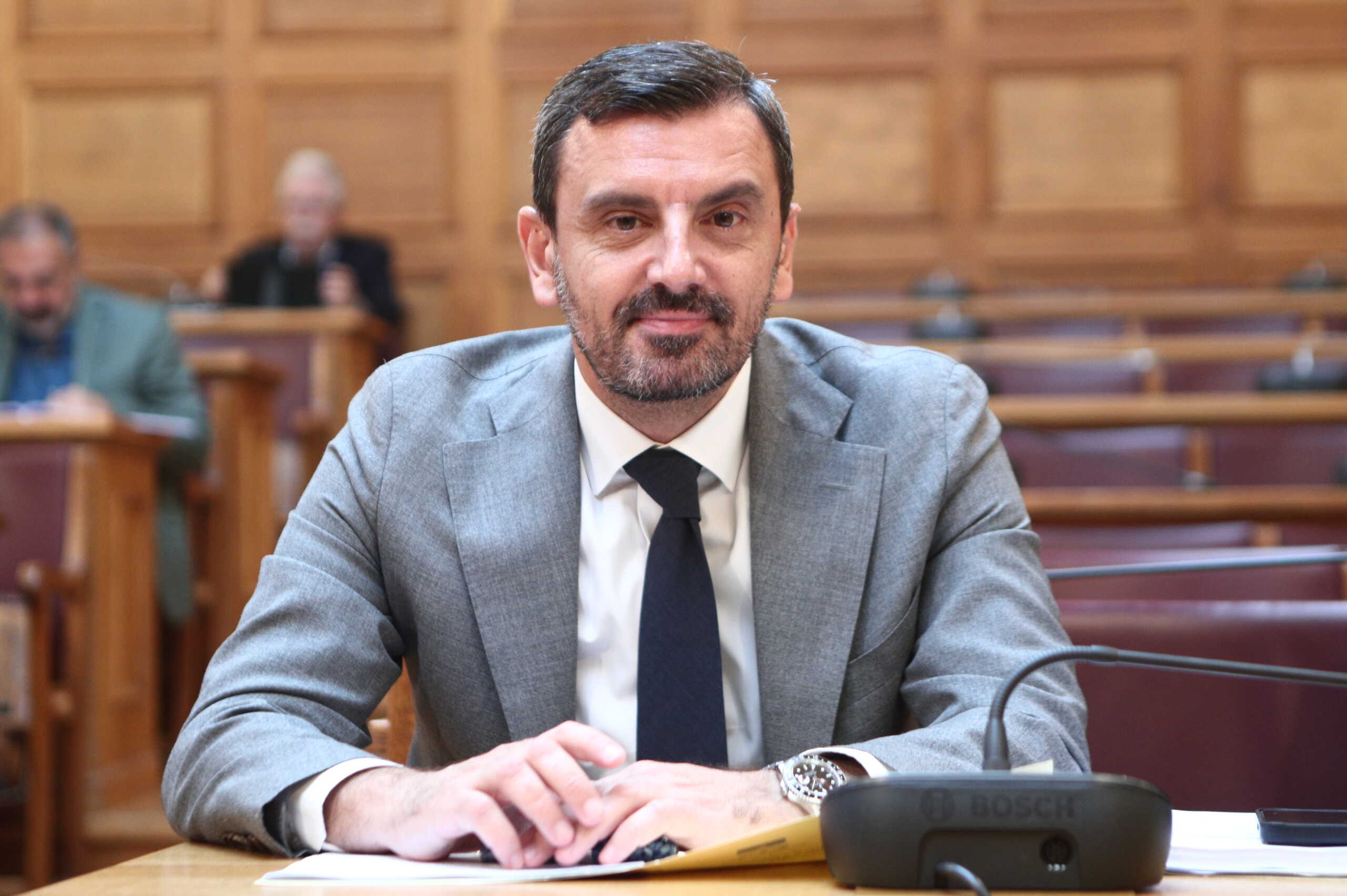 Συνέχιση της επεξεργασίας και εξέτασης του σχεδίου νόμου του Υπουργείου Εσωτερικών "Αναμόρφωση του συστήματος διακυβέρνησης Οργανισμών Τοπικής Αυτοδιοίκησης α' και β' βαθμού, κατάργηση νομικών προσώπων δημοσίου δικαίου δήμων, παρακολούθηση επιδόσεων τοπικής αυτοδιοίκησης, οικονομική και διοικητική διαχείριση οργανισμών τοπικής αυτοδιοίκησης, ευζωία των ζώων συντροφιάς, κατασκευή και αναβάθμιση λειτουργούντων χερσαίων συνοριακών σταθμών και λοιπές διατάξεις του Υπουργείου Εσωτερικών", Παρασκευή 29 Σεπτεμβρίου 2023. 
(ΣΩΤΗΡΗΣ ΔΗΜΗΤΡΟΠΟΥΛΟΣ