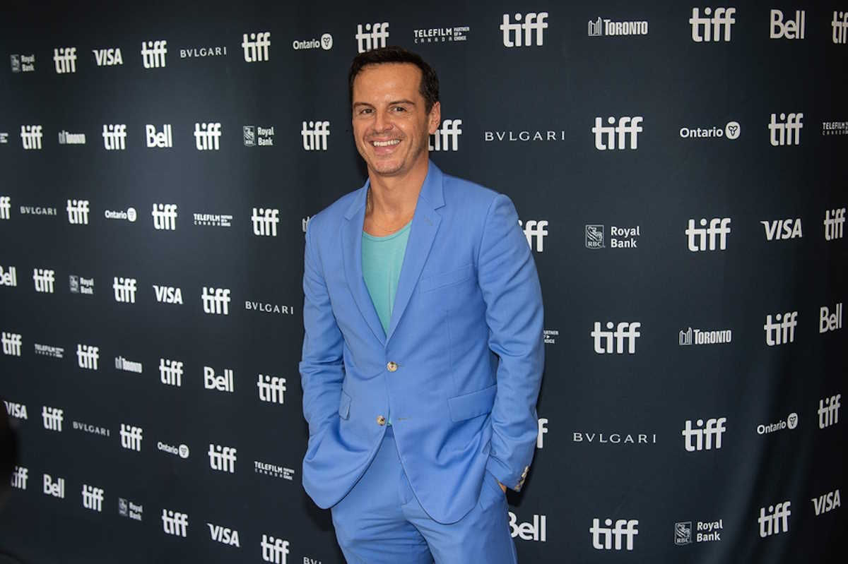 epa10178240 Irish actor and cast member Andrew Scott arrives for the screening of the movie ‘Catherine Called Birdy’ during the 47th annual Toronto International Film Festival (TIFF) in Toronto, Canada, 11 September 2022.  EPA