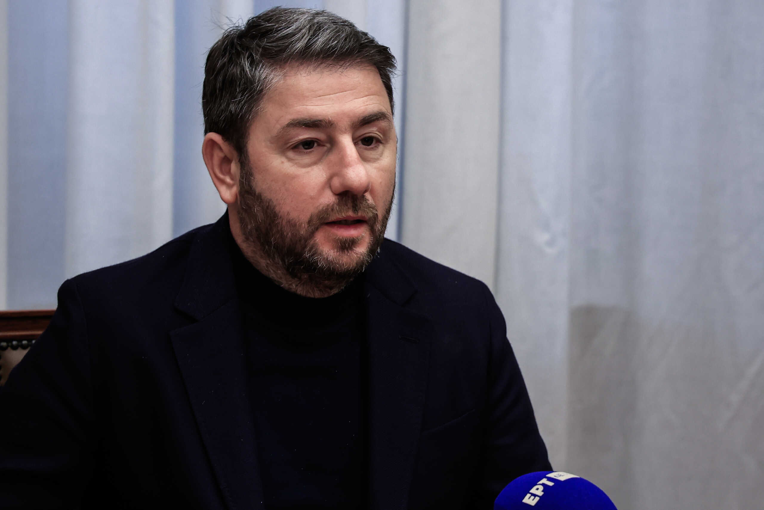 Συνάντηση του προέδρου του προέδρου του ΠΑΣΟΚ - Κινήματος Αλλαγής Νίκου Ανδρουλάκη με εργαζόμενους στα Λιπάσματα Καβάλας, Δευτέρα 15 Ιανουαρίου 2024. 
(ΓΙΩΡΓΟΣ ΚΟΝΤΑΡΙΝΗΣ