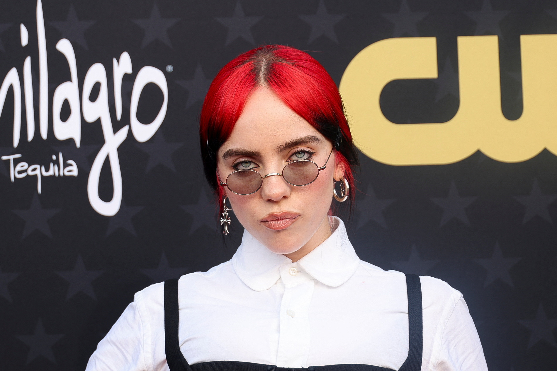 Billie Eilish attends the 29th Annual Critics Choice Awards in Santa Monica, California, U.S., January 14, 2024. REUTERS