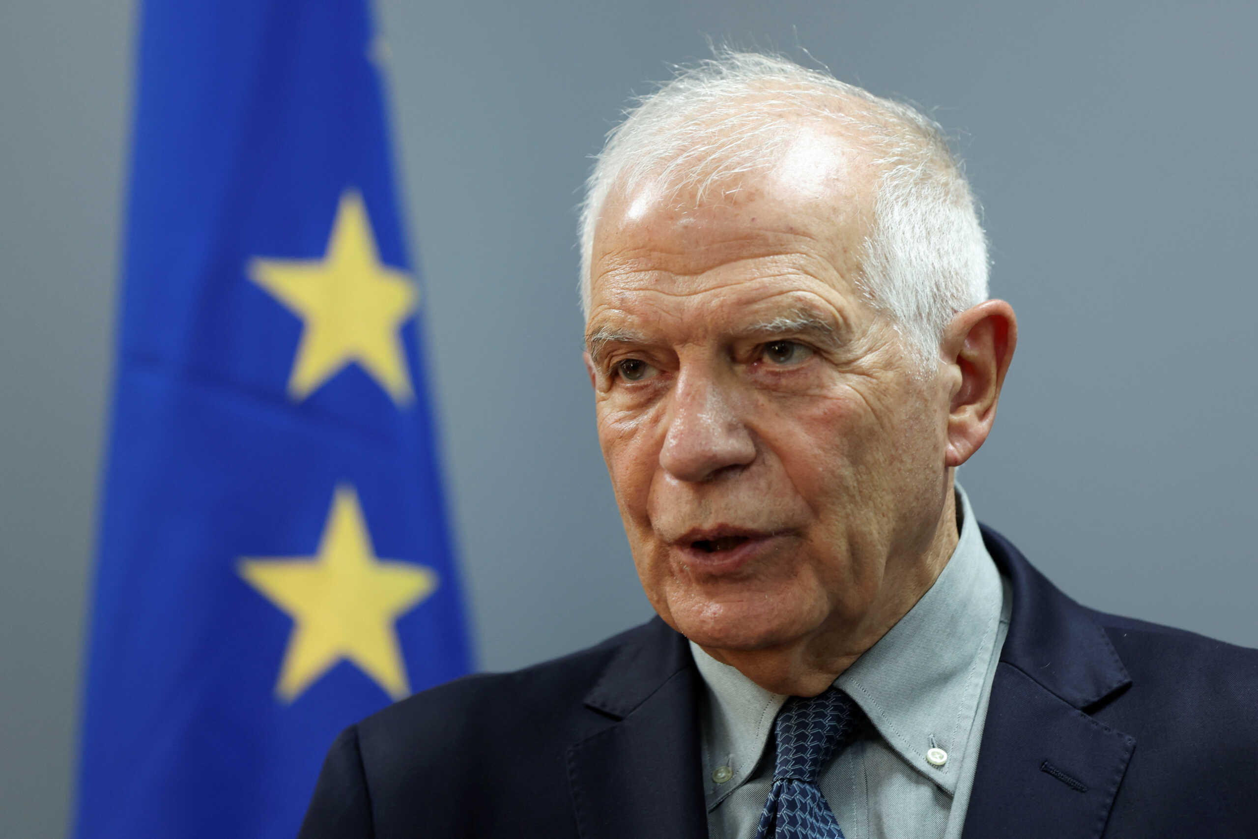 European Union's foreign policy chief Josep Borrell speaks during a joint news conference with Lebanon's caretaker Foreign Minister Abdallah Bou Habib in Beirut, Lebanon January 6, 2024. REUTERS