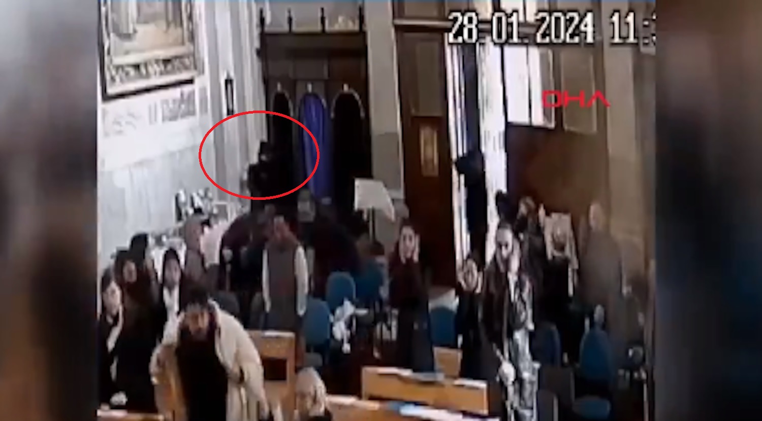 Κωνσταντινούπολη: Βίντεο ντοκουμέντο από τους πυροβολισμούς σε καθολική εκκλησία