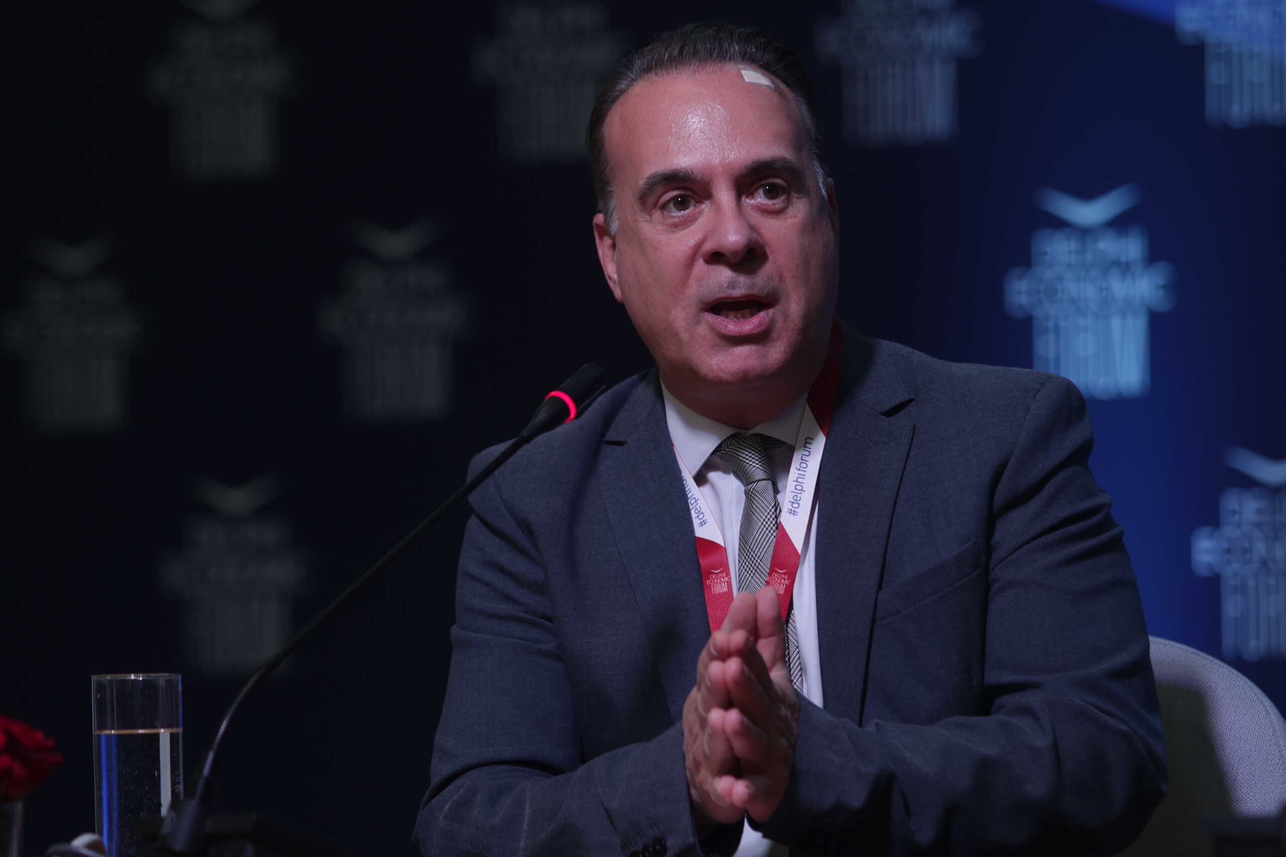Τέταρτη ημέρα εργασιών του Οικονομικού Φόρουμ Δελφών με τίτλο "New Realities", Σάββατο 9 Απριλίου 2022. 
(ΒΑΣΙΛΗΣ ΡΕΜΠΑΠΗΣ