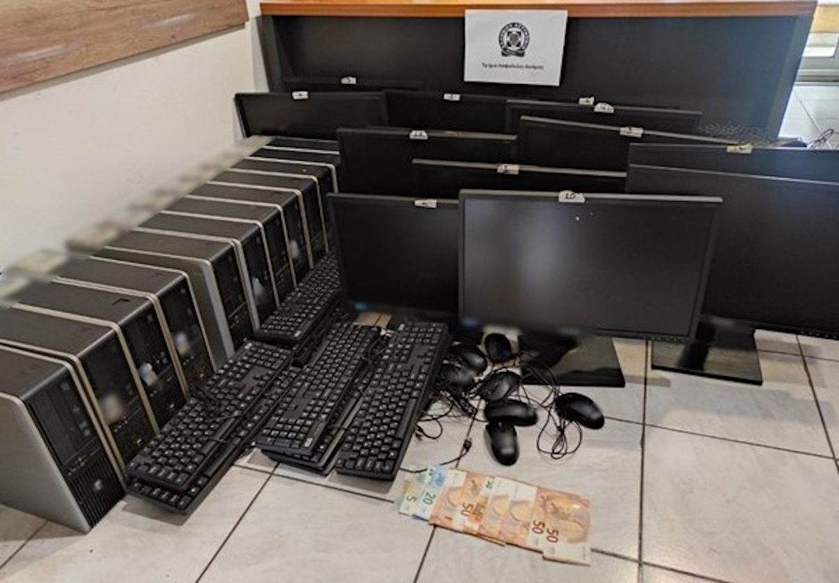 Δράμα: Έξι συλλήψεις για «φρουτάκια» – Κατασχέθηκαν 13 υπολογιστές
