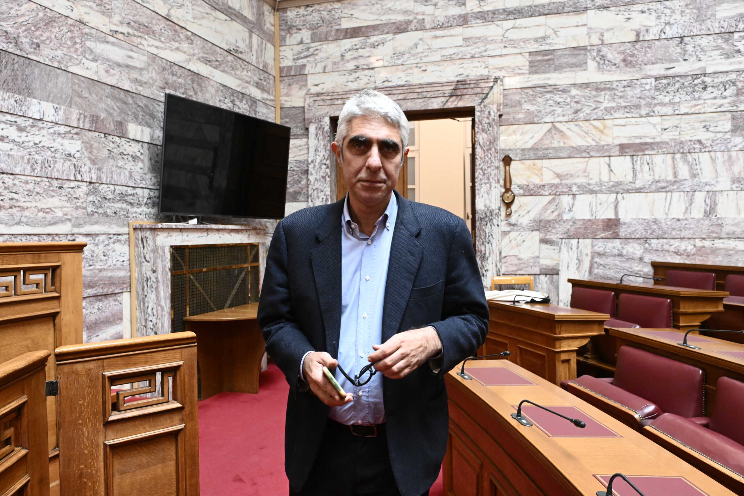 Συνεδρίαση της Κοινοβουλευτικής Ομάδας του ΣΥΡΙΖΑ - Προοδευτική Συμμαχία, στην αίθουσα της Γερουσίας στην Βουλή, Πέμπτη 30 Νοεμβρίου 2023. 
(ΤΑΤΙΑΝΑ ΜΠΟΛΑΡΗ