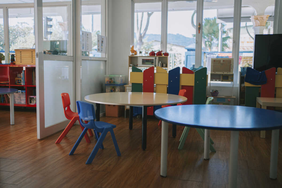 Montessori Preschool kindergarten classroom