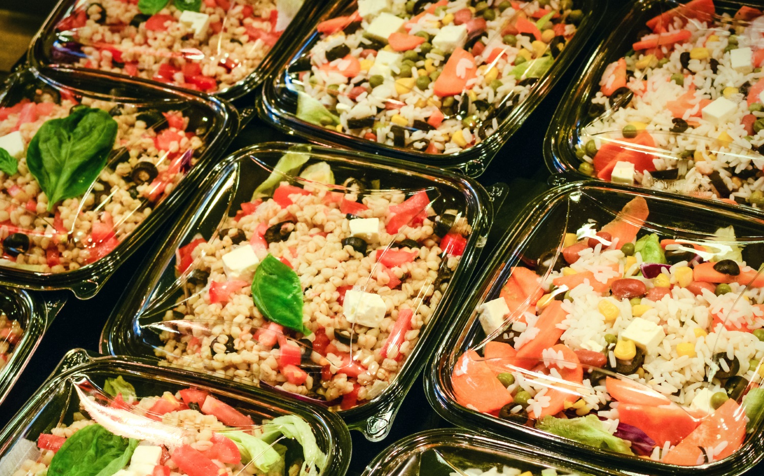 Pre-packaged ready to eat food