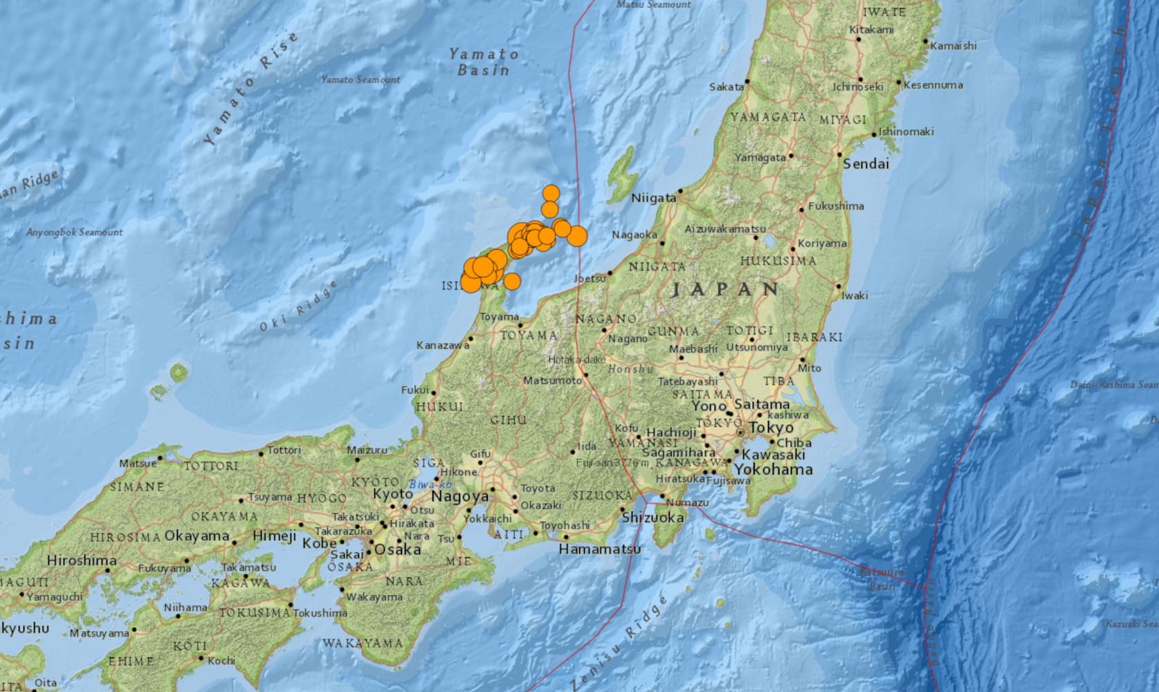 Σεισμός στην Ιαπωνία: 155 δονήσεις μέσα σε μερικές ώρες και δεκάδες νεκροί
